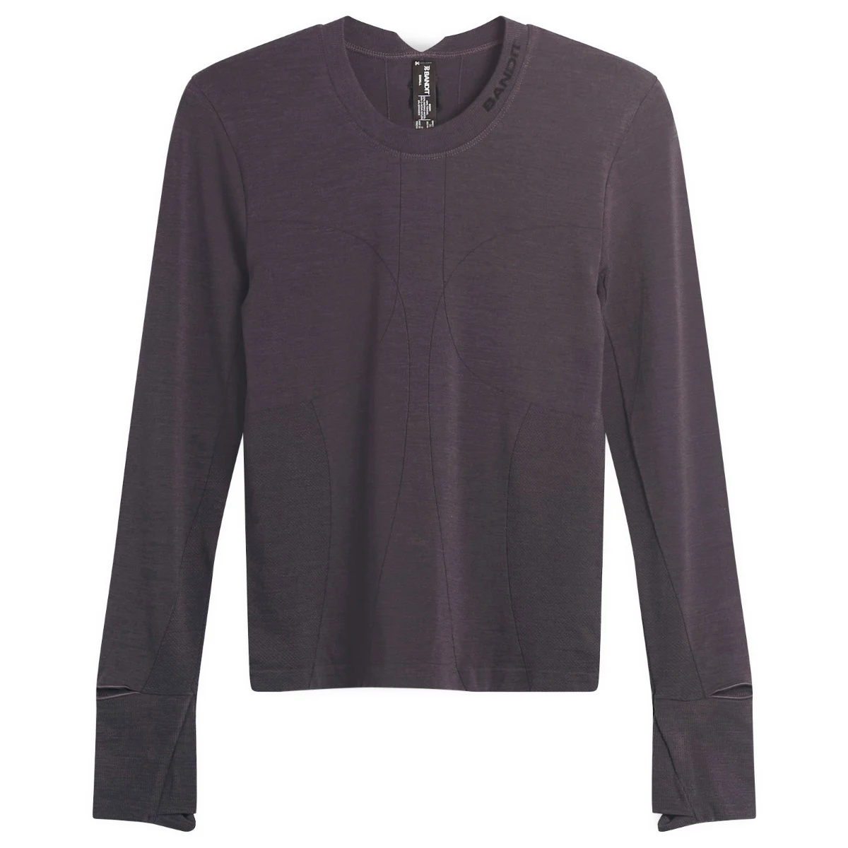 Bandit Women's Wool Long Sleeve Seamless Crewneck