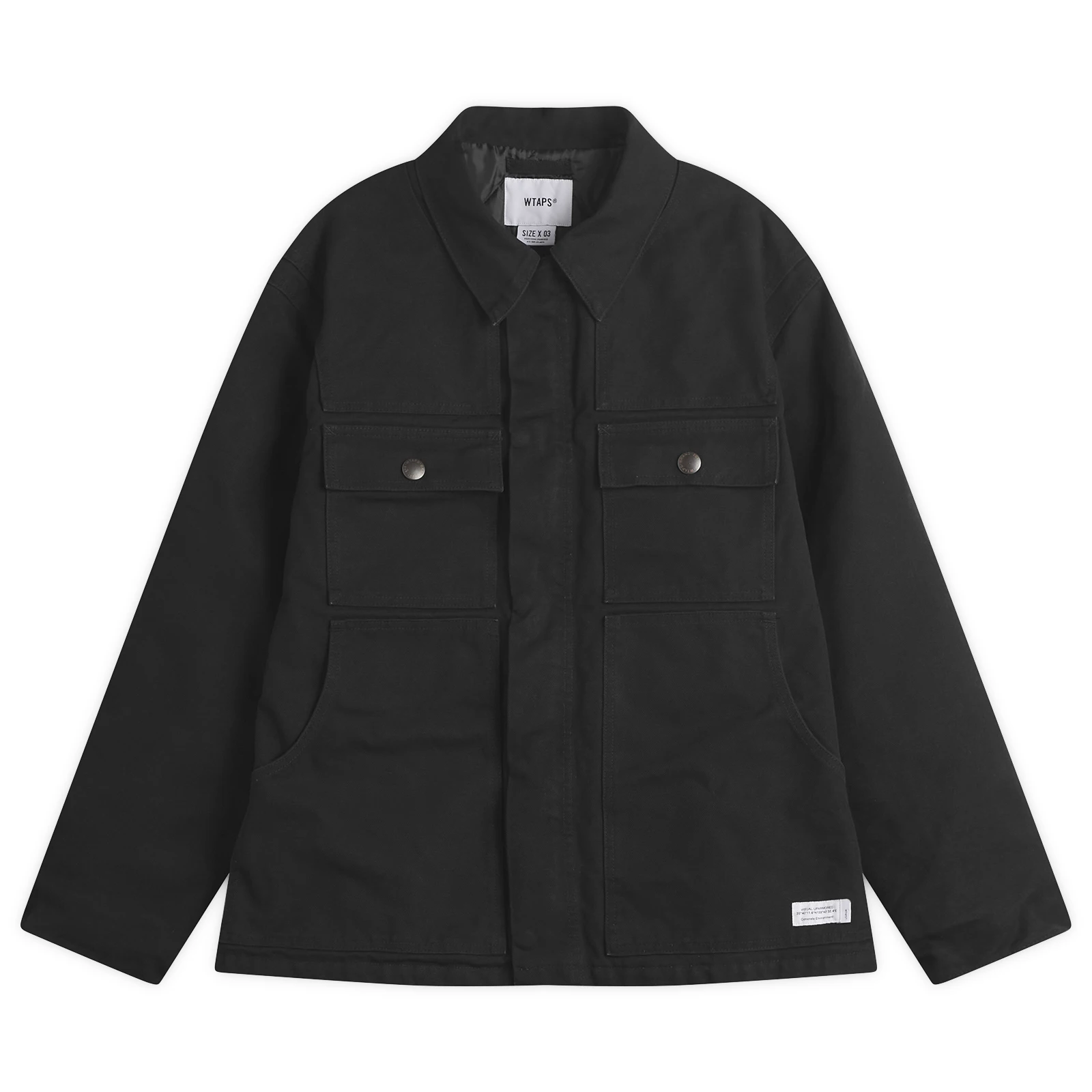 WTAPS Cotton Canvas Work Jacket
