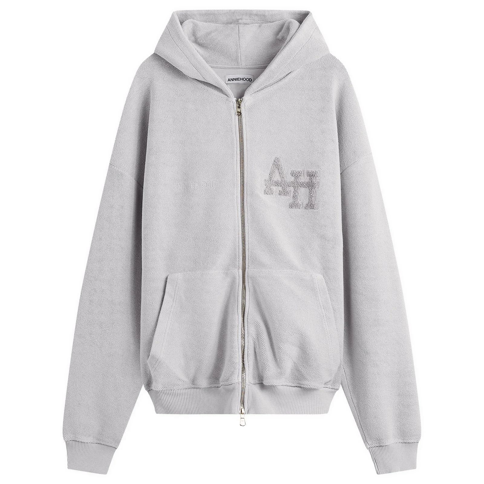 ANNIE HOOD Inside Out College Zip Hoodie