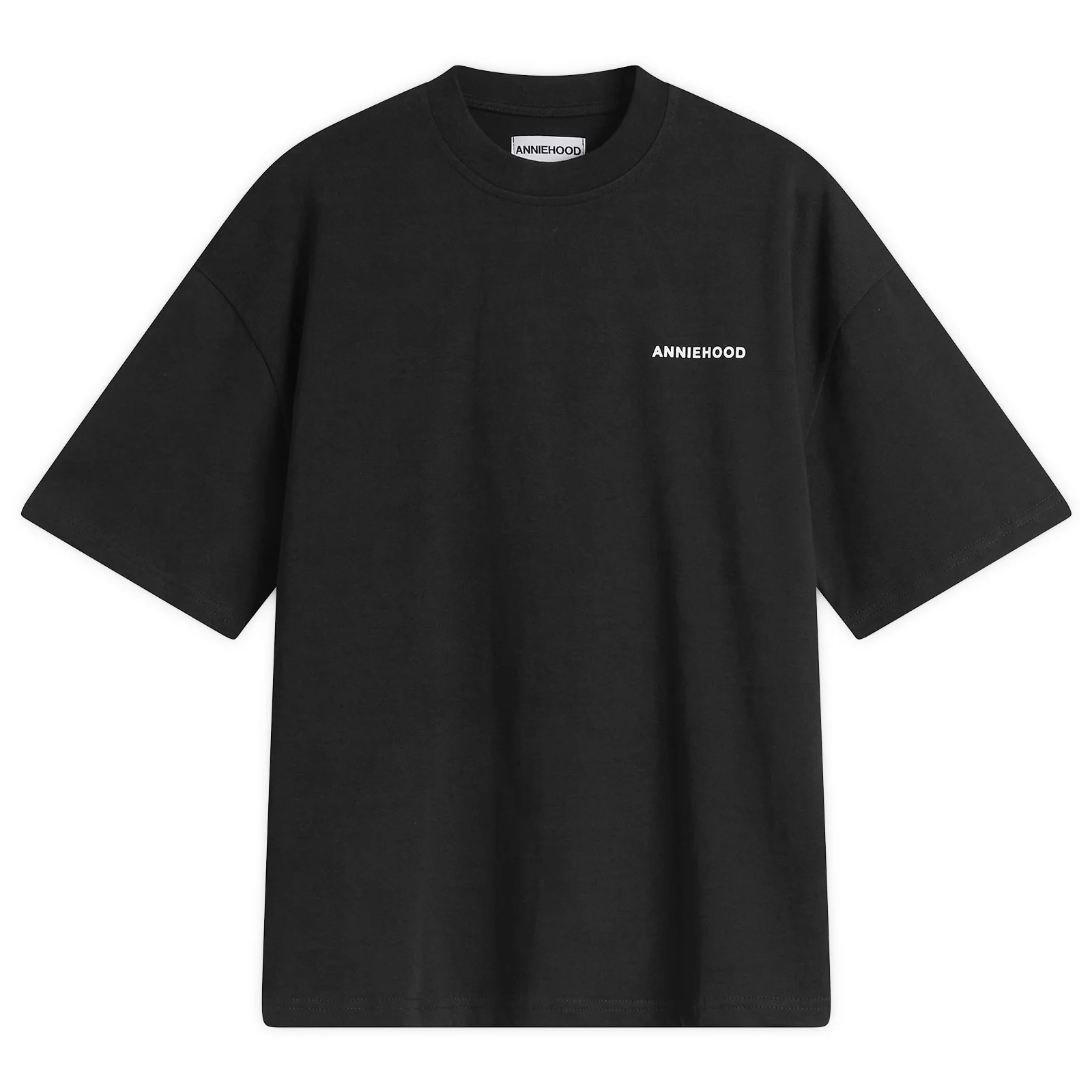 ANNIE HOOD Mini Logo T-Shirt