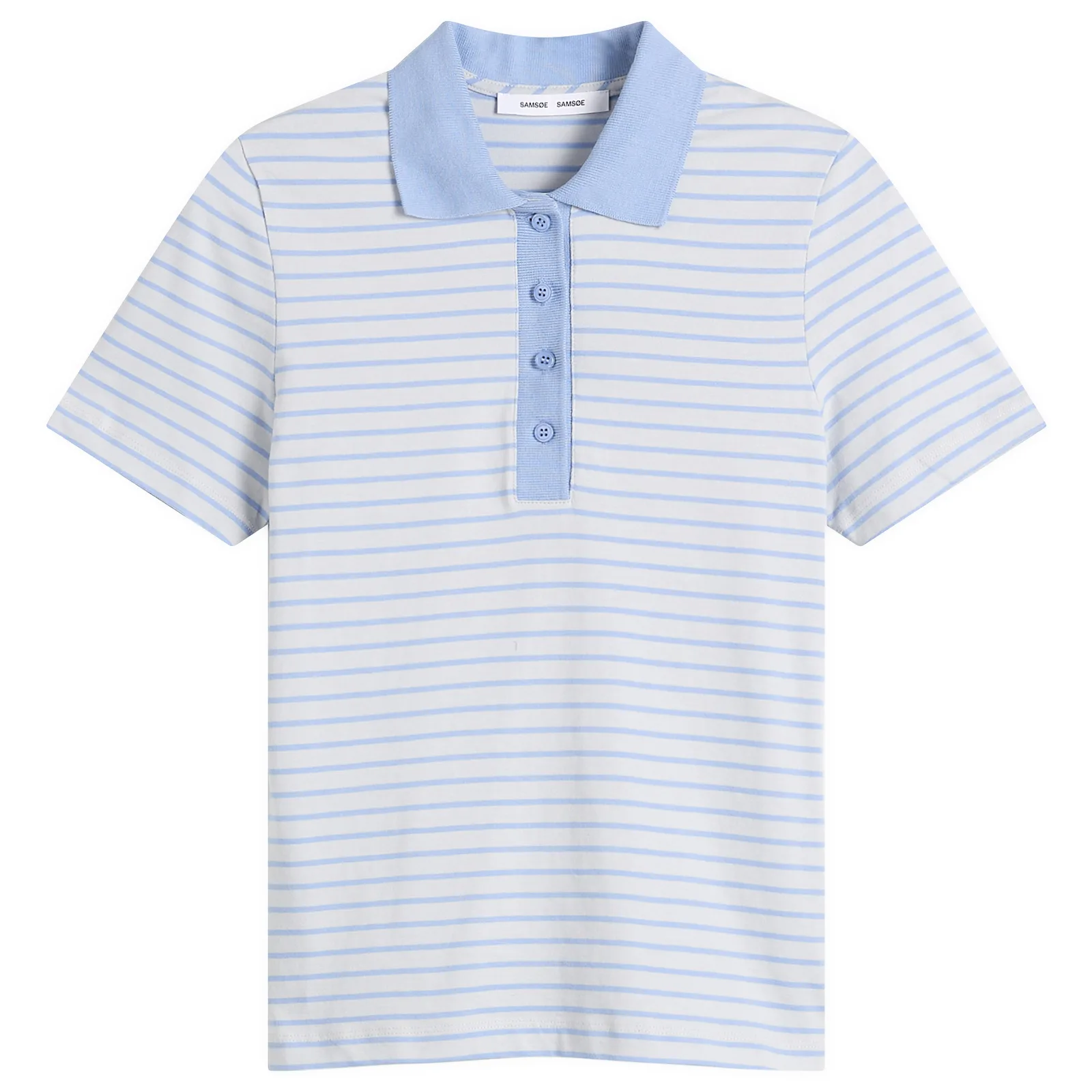 Samsøe Samsøe Saella Short Sleeve Polo Top