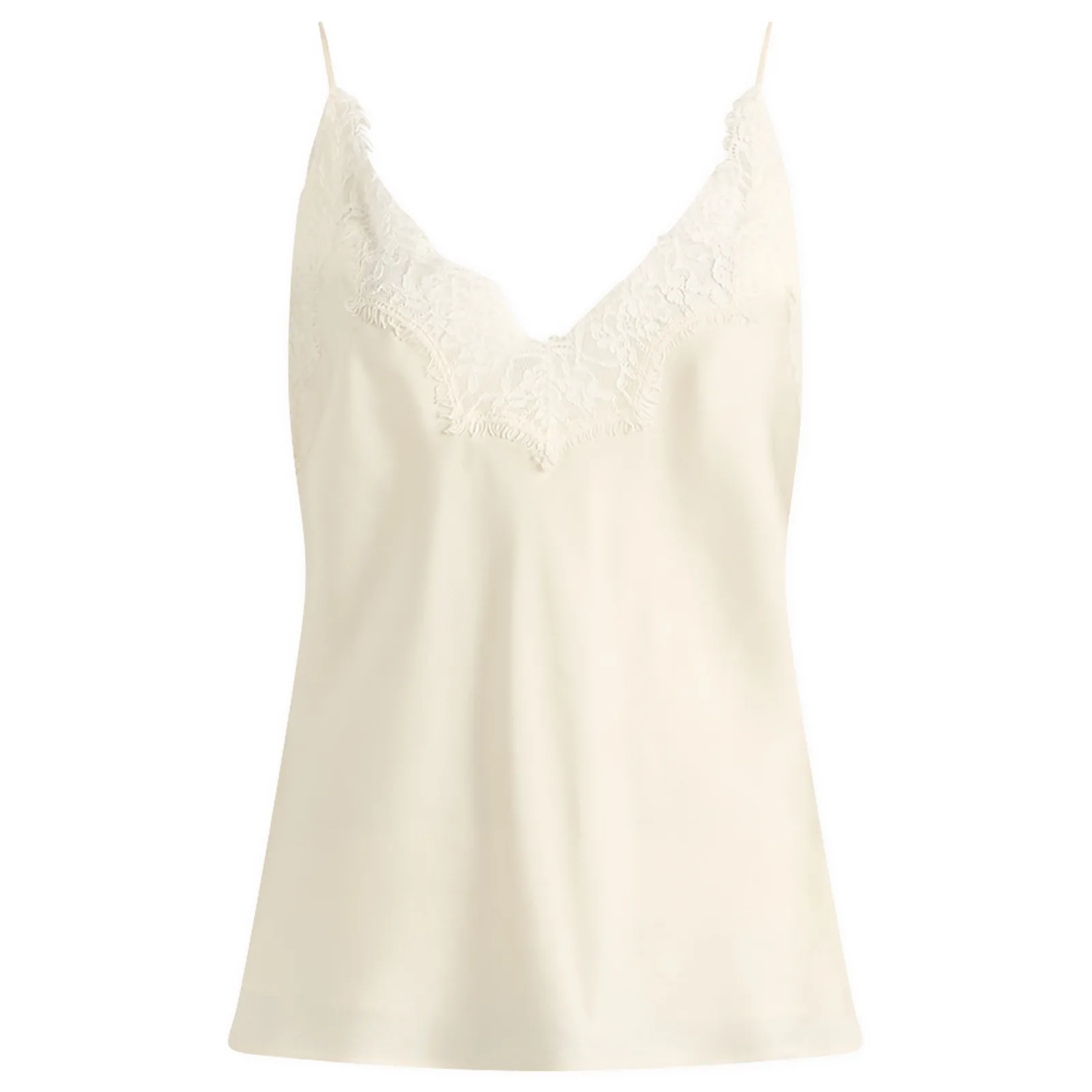 Róhe Lace Silk Camisole