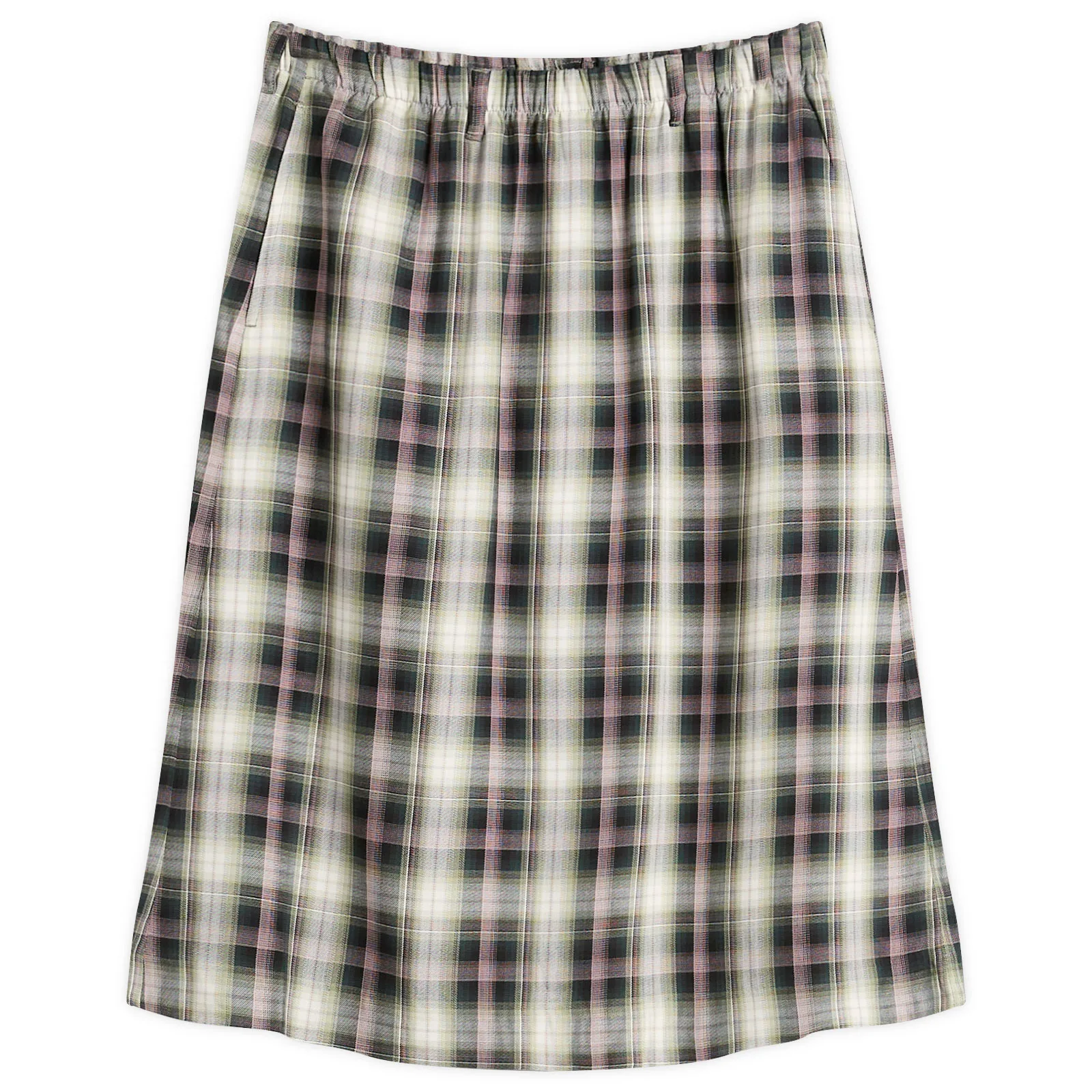 Acne Studios Izetta Check Flannel Skirt