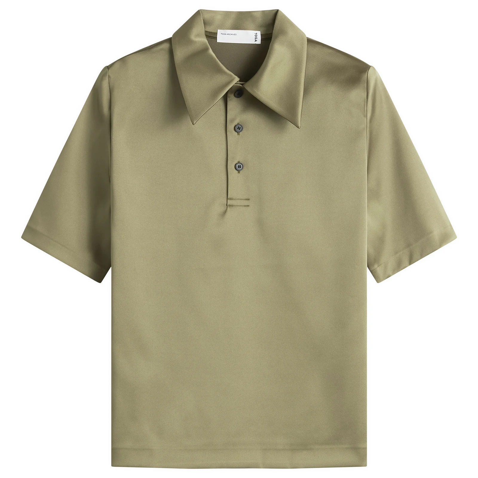 TOGA Satin Stretch Polo Shirt