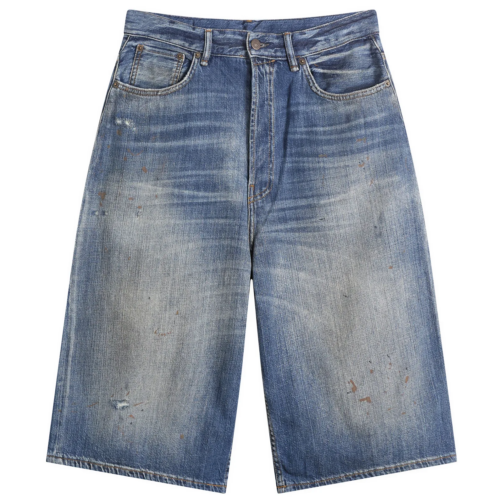 Acne Studios Judda Blue Trafalgar Denim Shorts