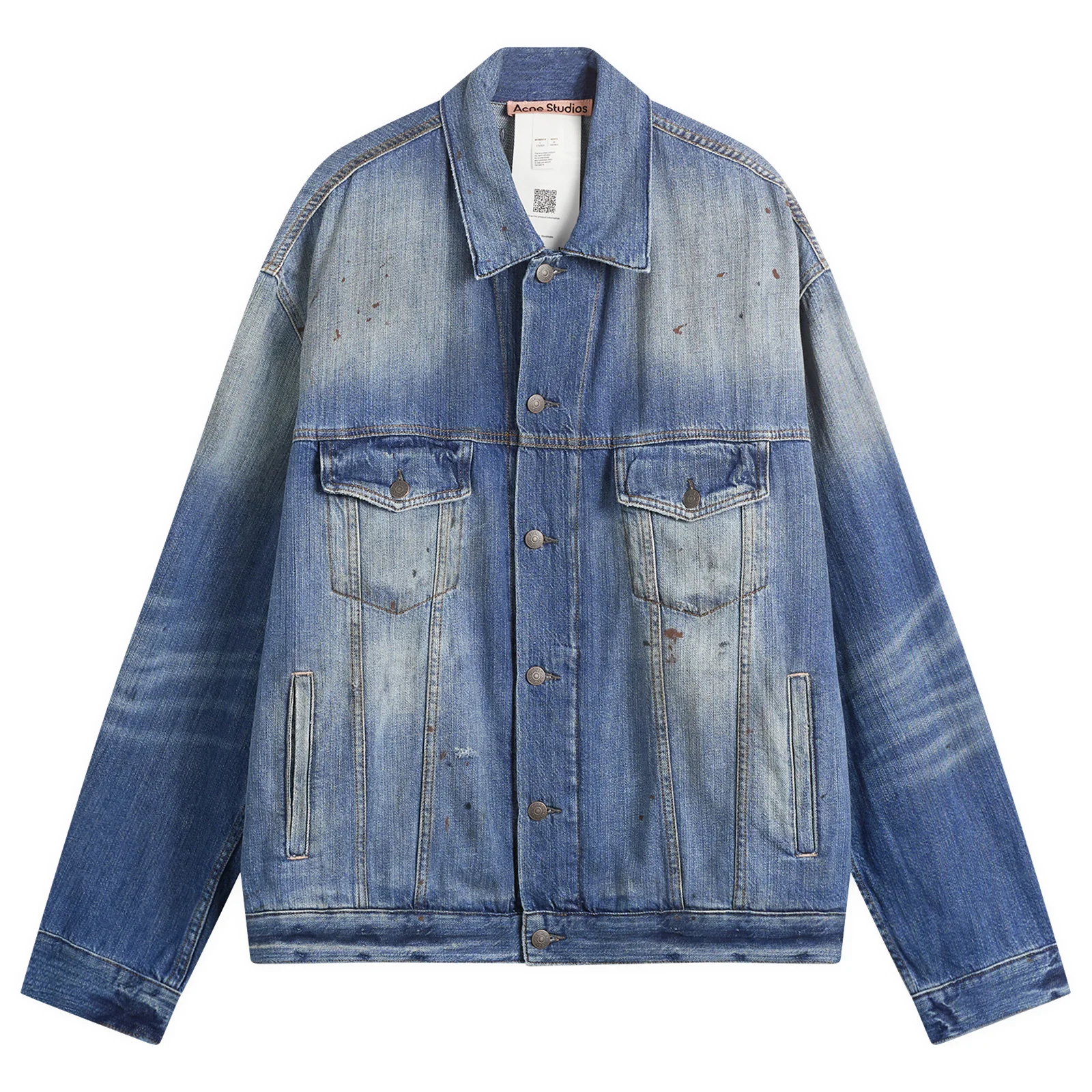 Acne Studios Blue Trafalgar Denim Jacket