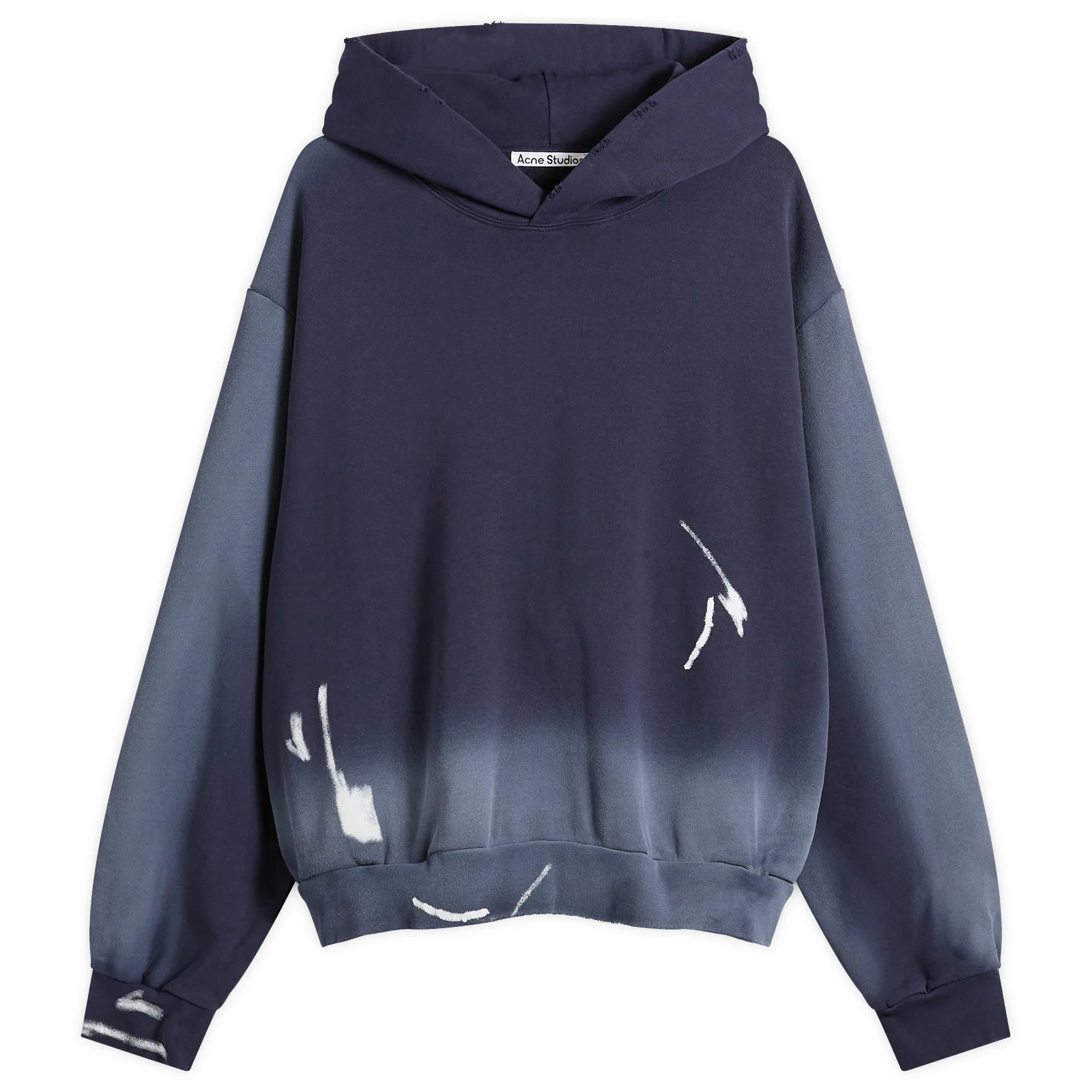 Acne Studios Bow Spray Print Hoodie