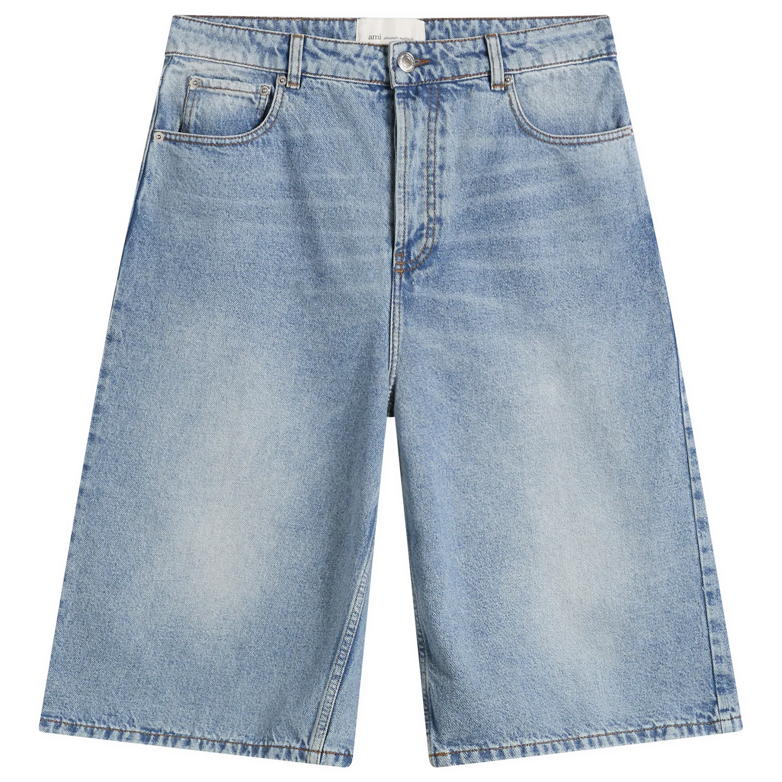 AMI Paris Large Fit Bermuda Shorts