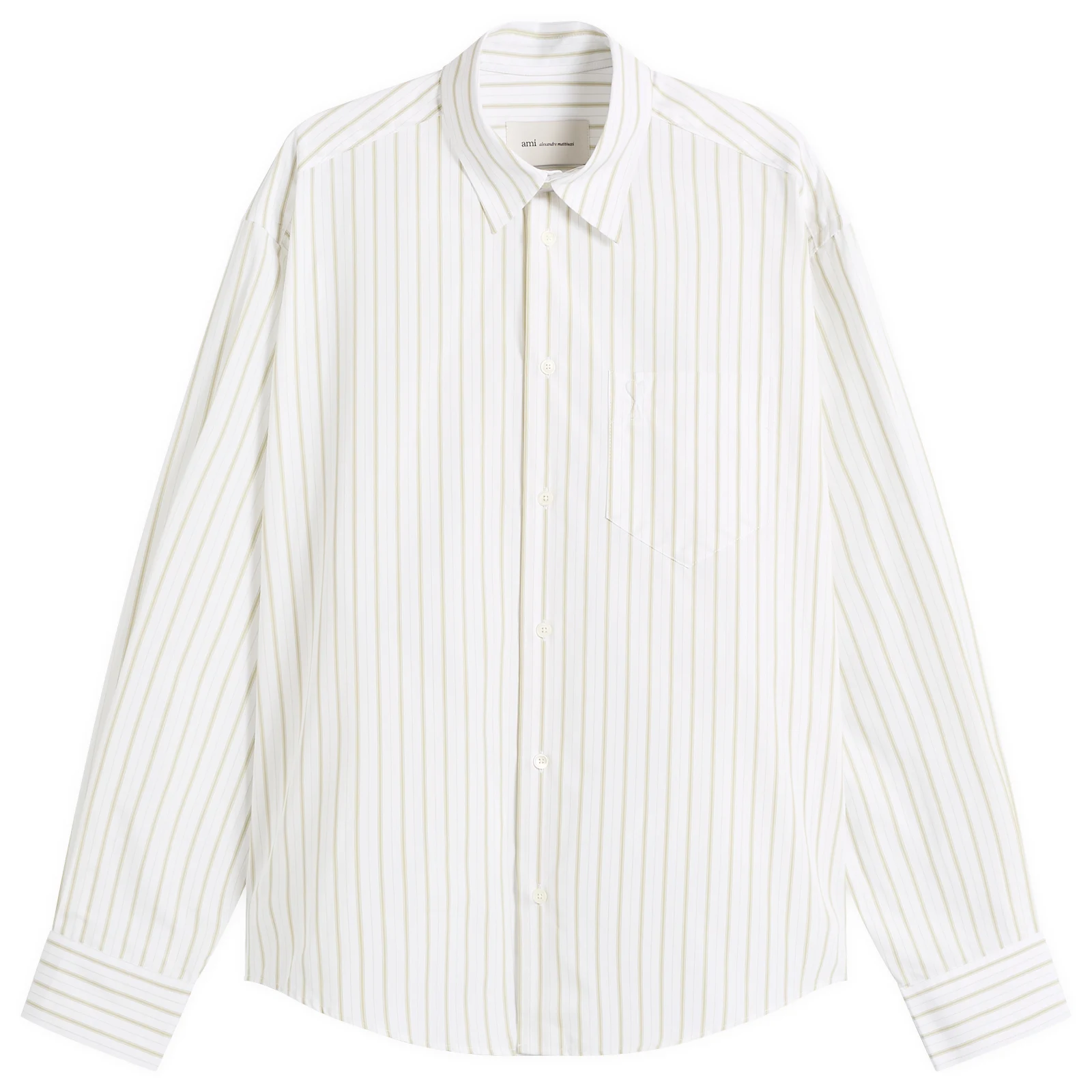 AMI Paris Boxy Long Sleeve Shirt