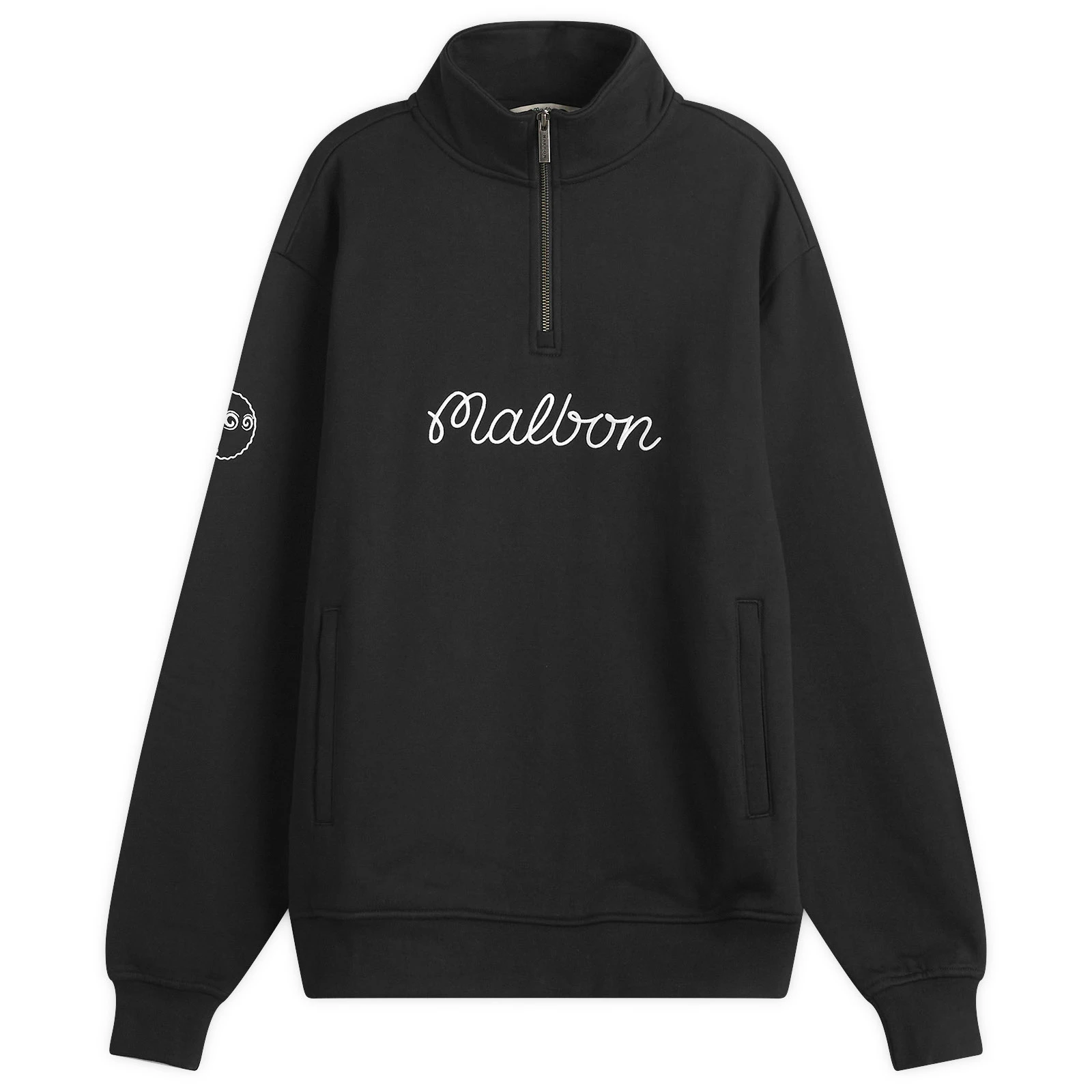 Malbon Collegiate Quarter-Zip Sweatshirt
