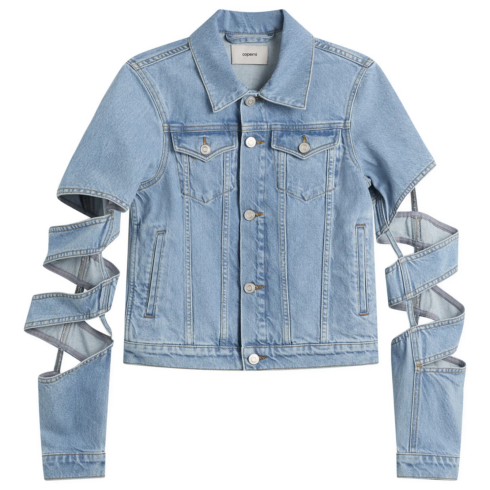 Coperni Spiral Denim Jacket