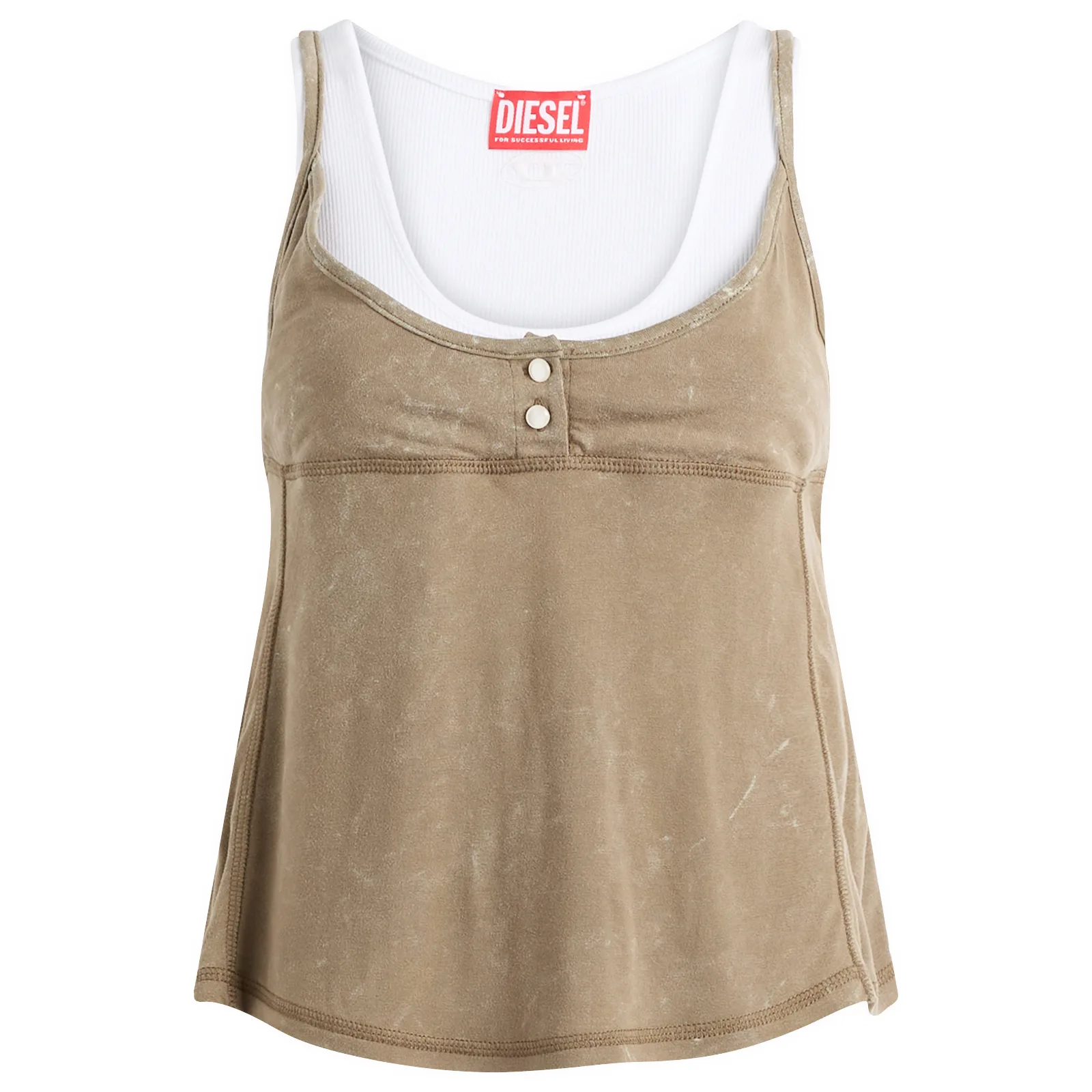 Diesel T-Olisse Double Layer Cami Top