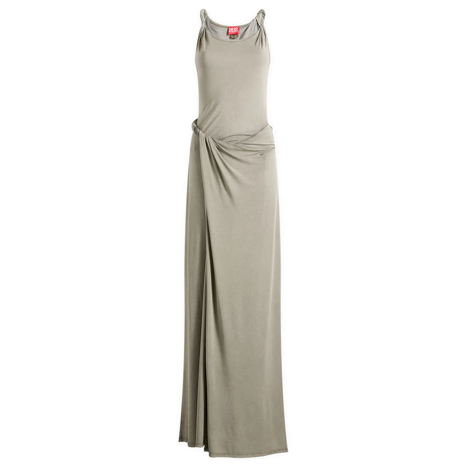 Diesel D-Estiga Tie Waist Maxi Dress