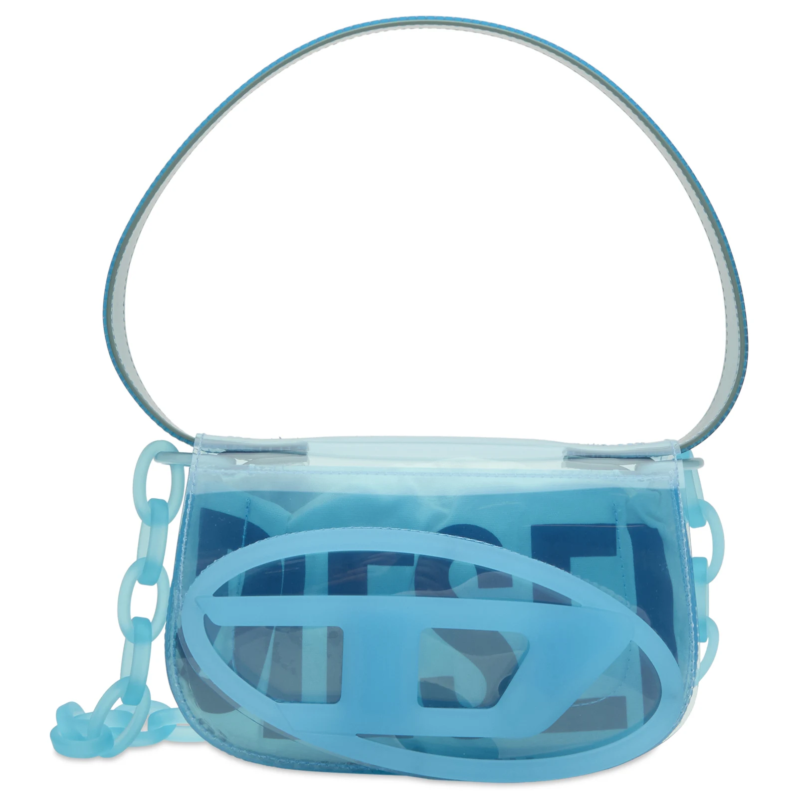 Diesel 1DR Logo Perspex Handbag