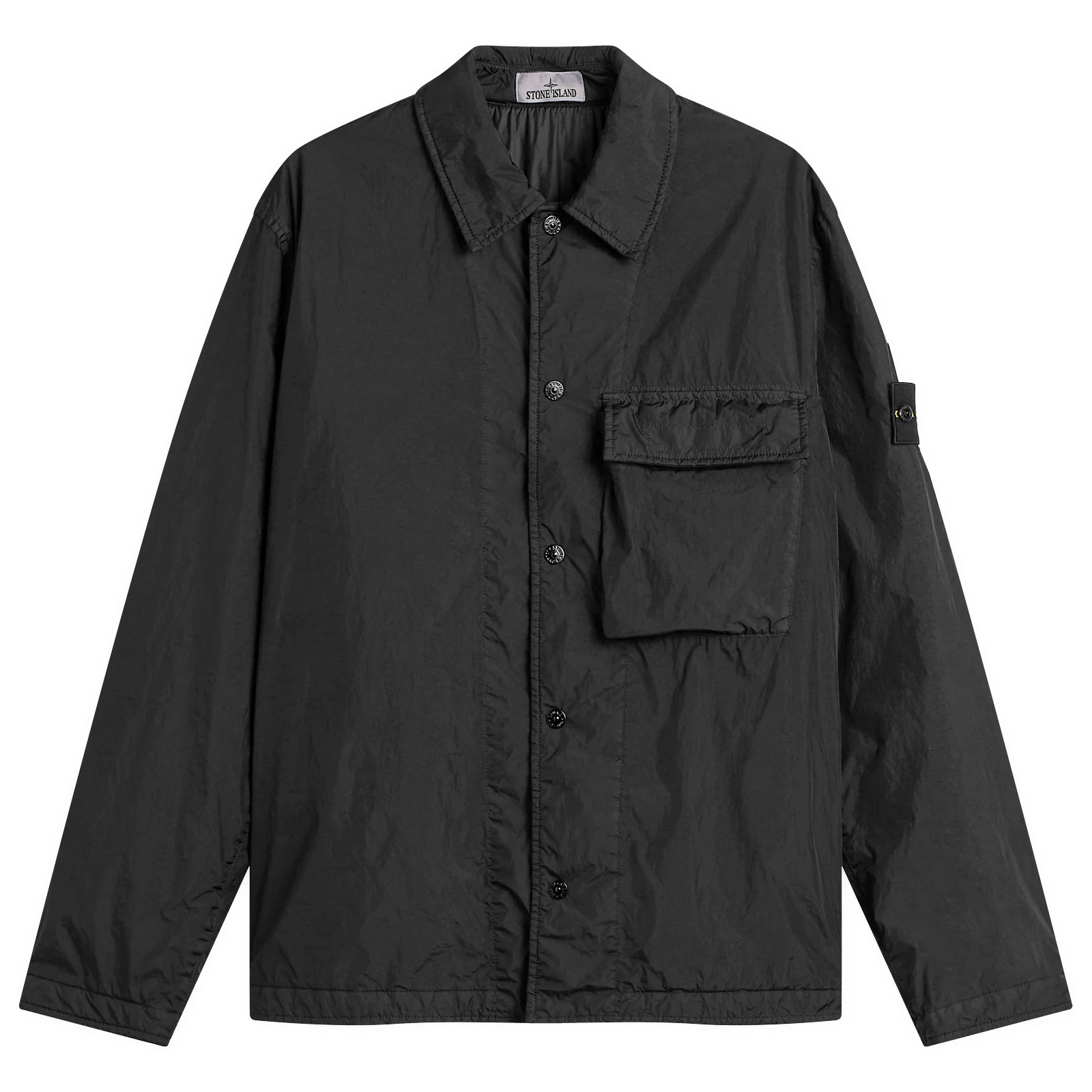 Stone Island Crinkle Reps Shirt Jacket
