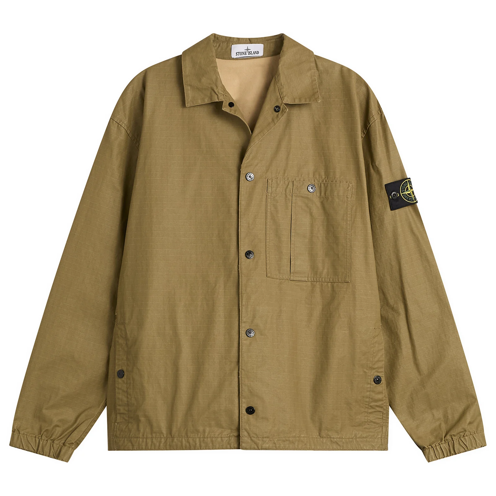 Stone Island Double Coated Cotton Ripstop Shirt Jacket