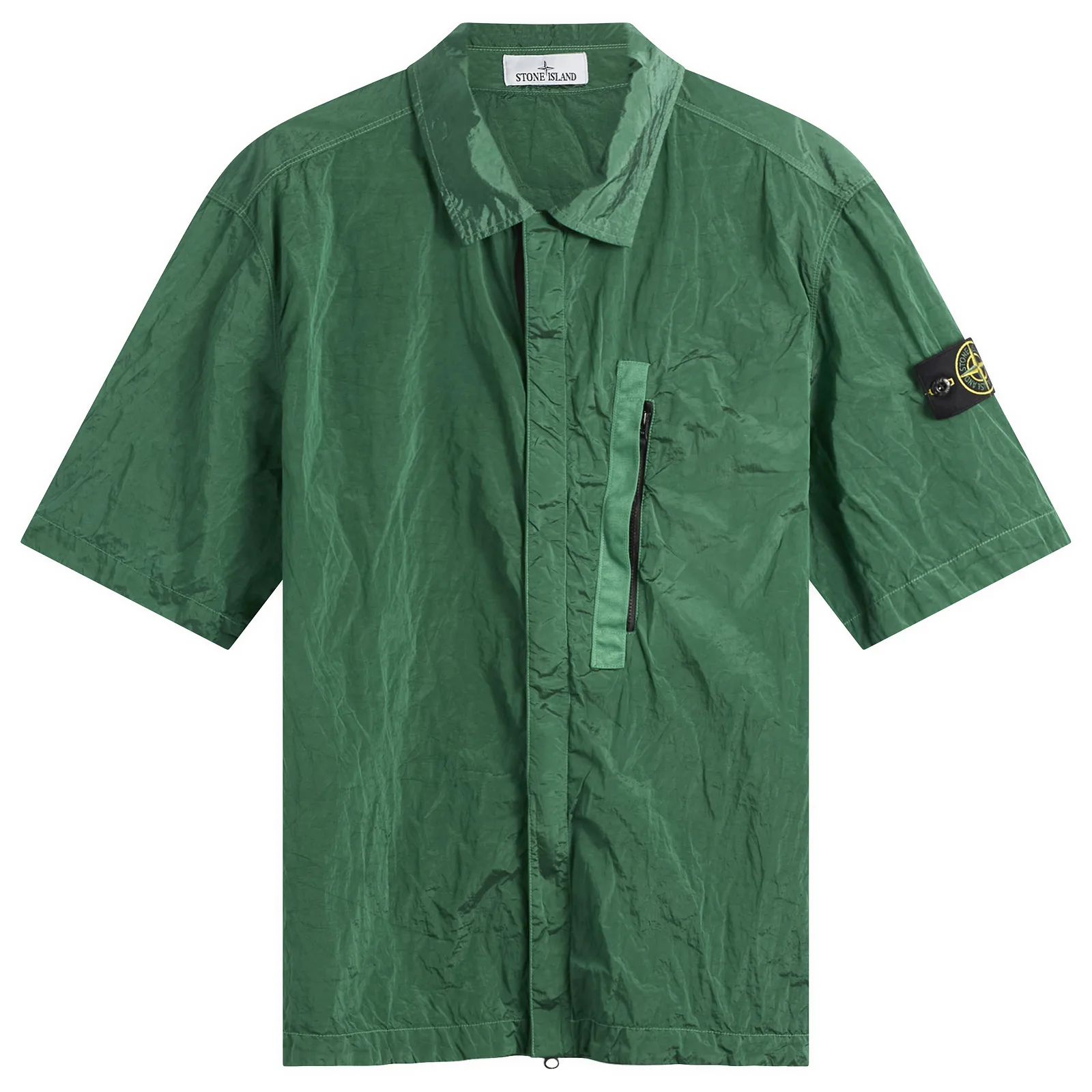 Stone Island Nylon Metal Short Sleeve Shirt