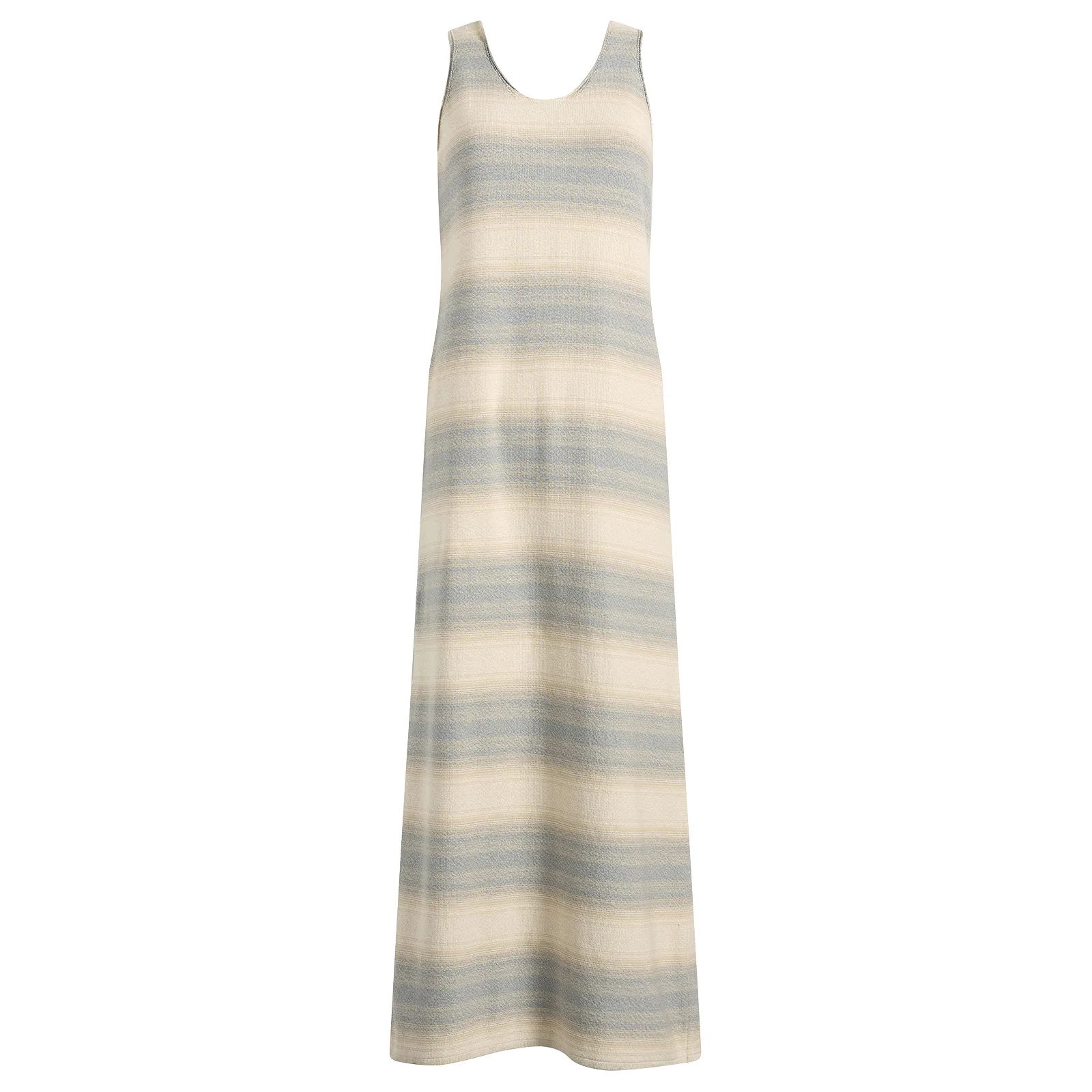 Auralee Gradient Stripe Knit Dress