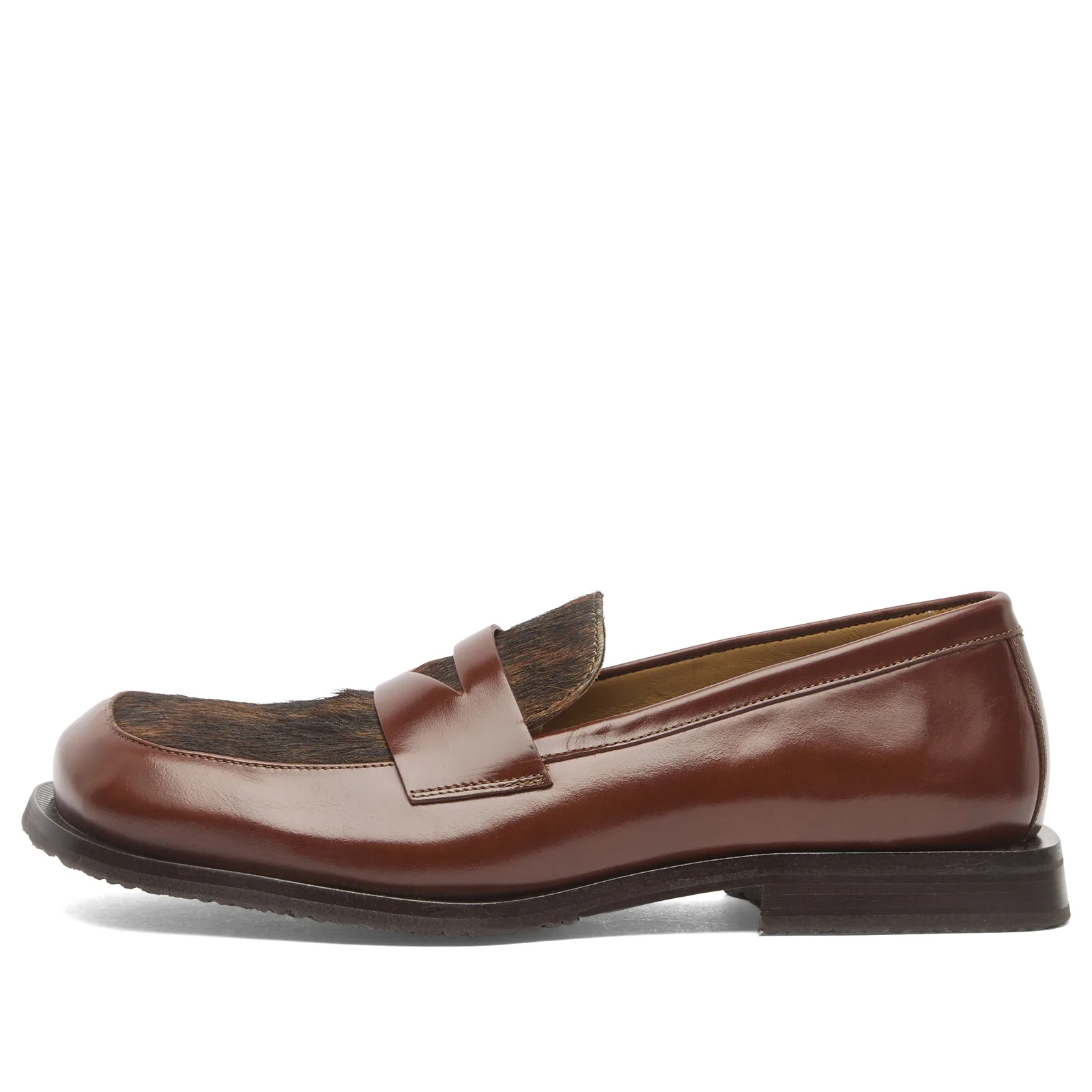 Eytys Savant Mahogny Calf Hair Leather Loafer