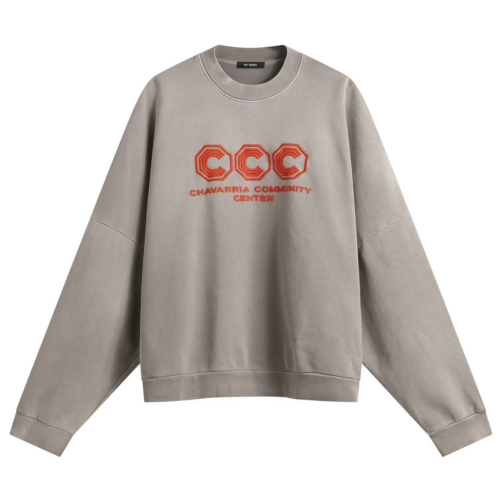 Willy Chavarria CCC Hooligan Crew Sweatshirt