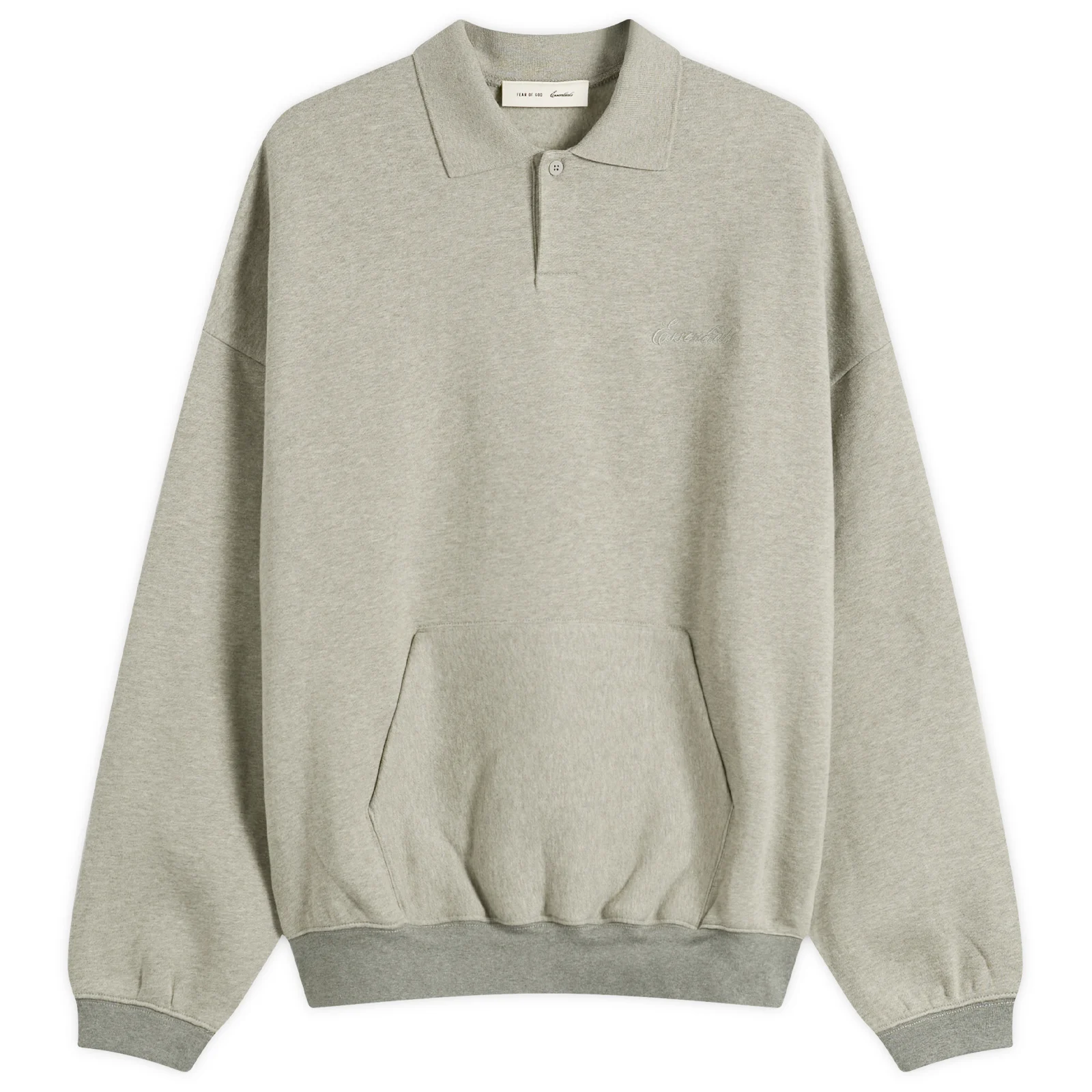 Fear of God ESSENTIALS Signature 90s Polo Sweatshirt