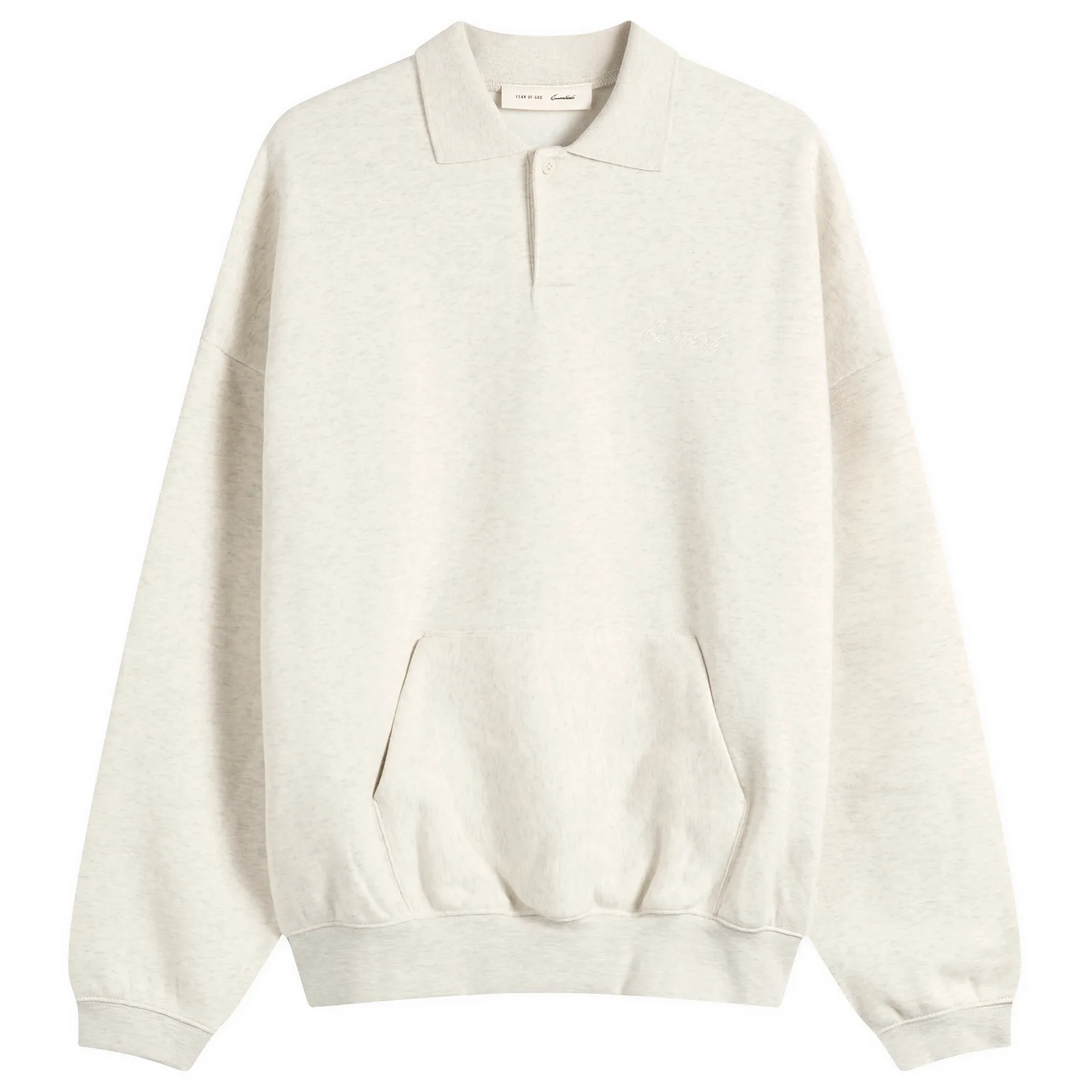 Fear of God ESSENTIALS Signature 90s Polo Sweatshirt
