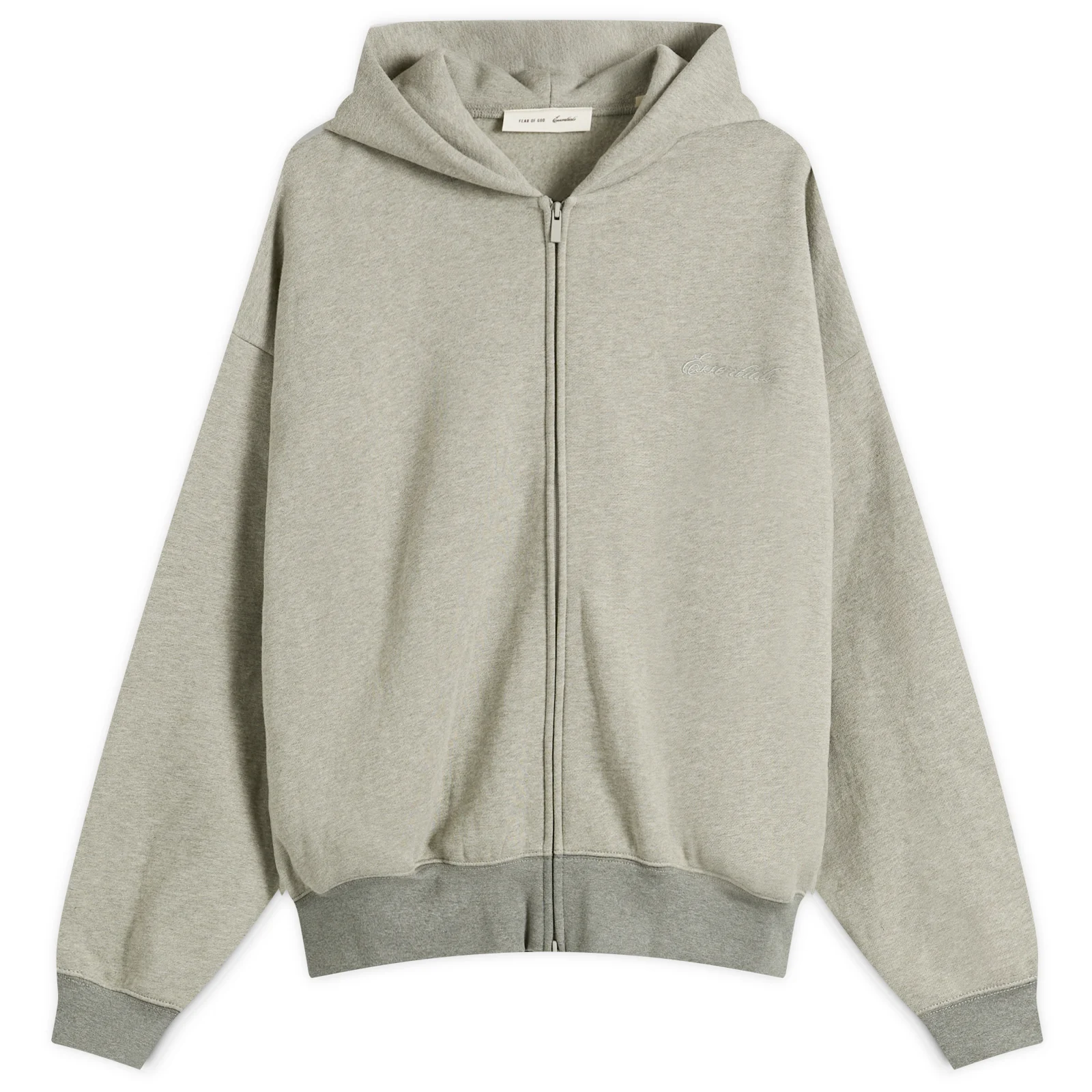 Fear of God ESSENTIALS Signature Classic Zip Hoodie