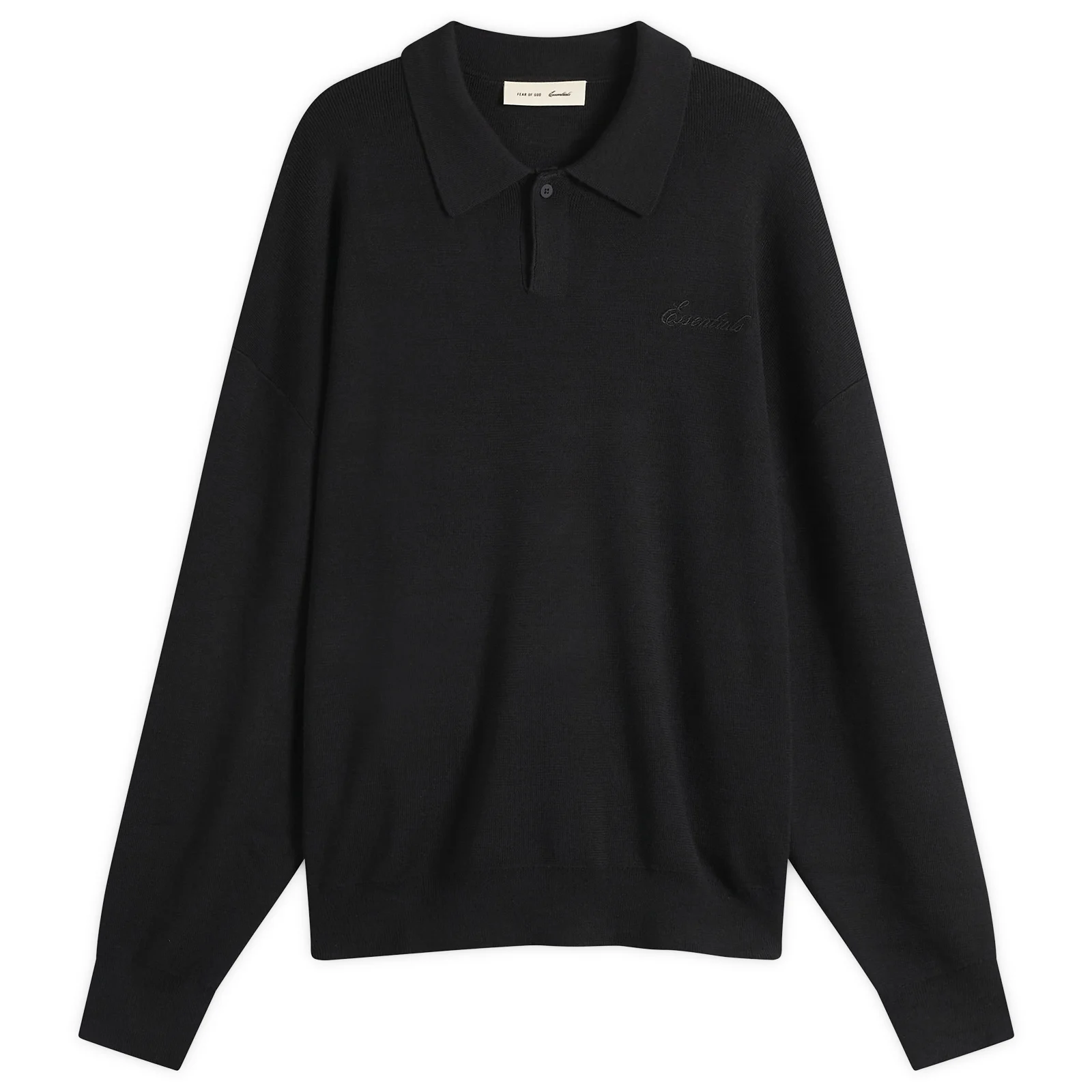 Fear of God ESSENTIALS Signature 90s Knit Polo