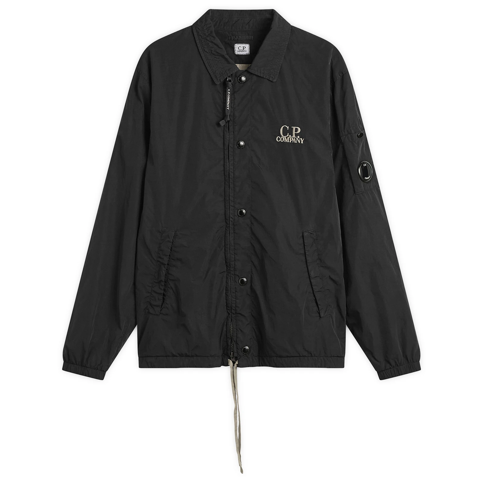 C.P. Company Chrome-R Zipped Lens Logo Overshirt