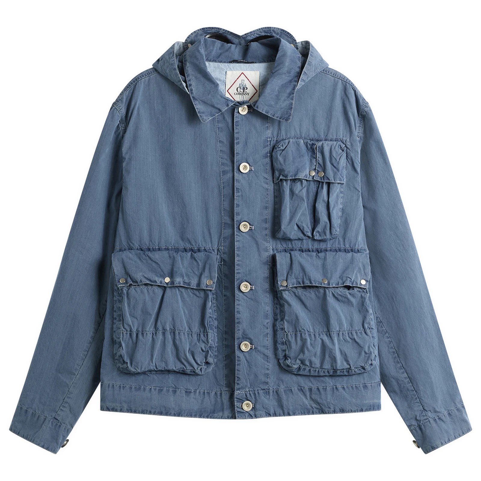 C.P. Company 50 Fili Bleached Multi Pocket Jacket