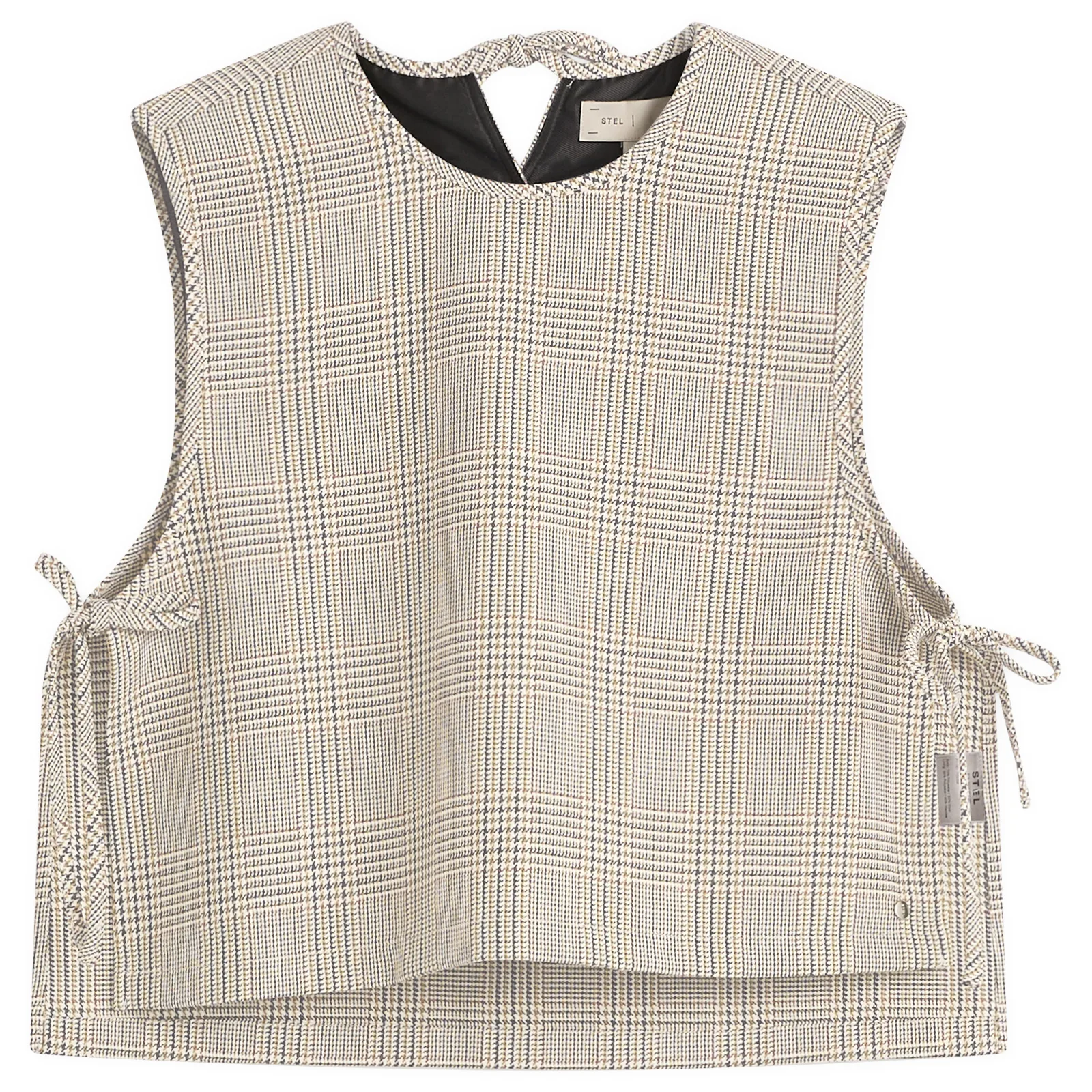 STEL Tie Side Check Tank Top
