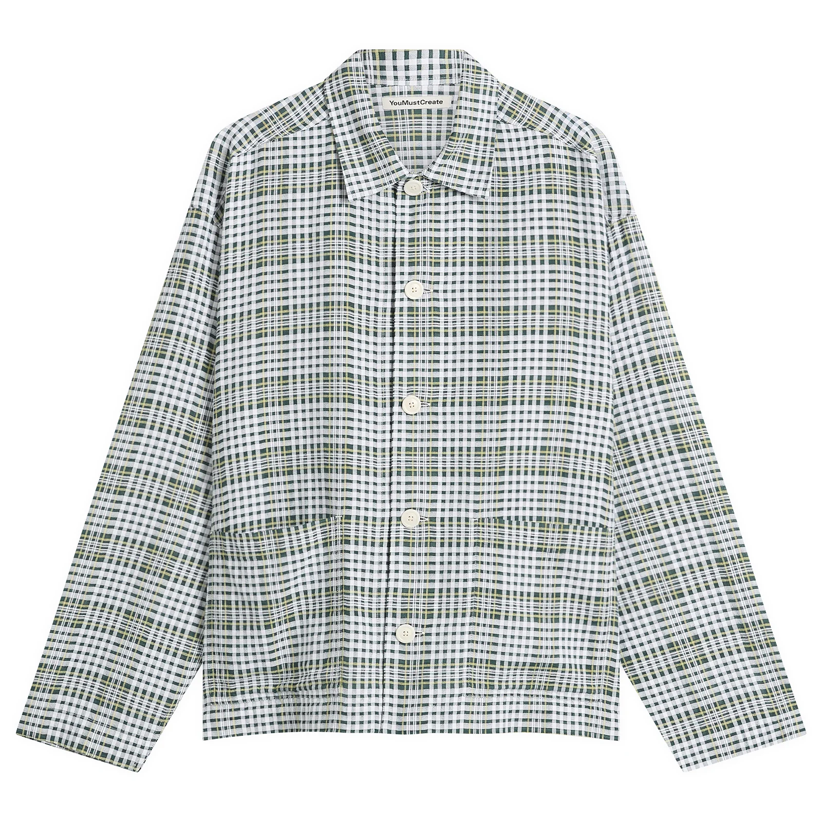 YMC Cotton Check PJ Overshirt