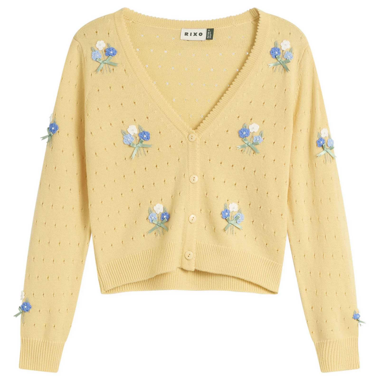 RIXO Merinda Cardigan