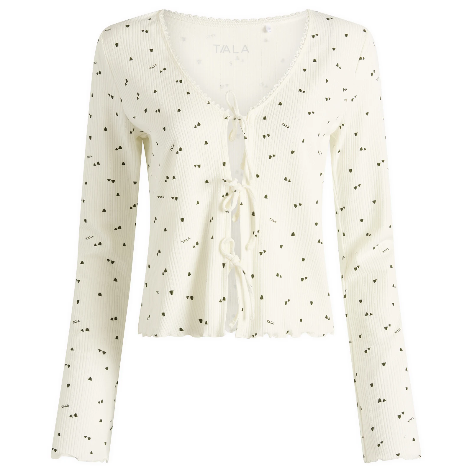 TALA Sleep Lounge Tie Cardigan
