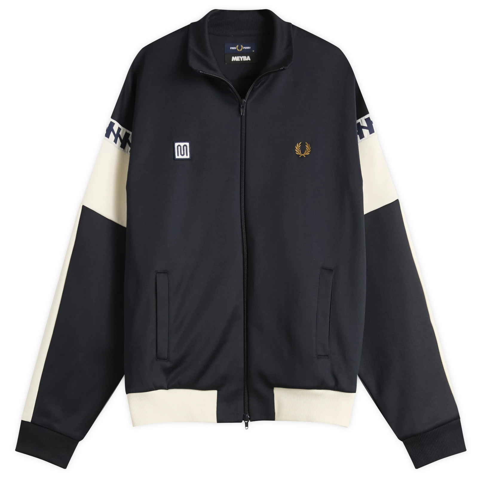 Fred Perry Meyba Cut And Sew Track Jacket