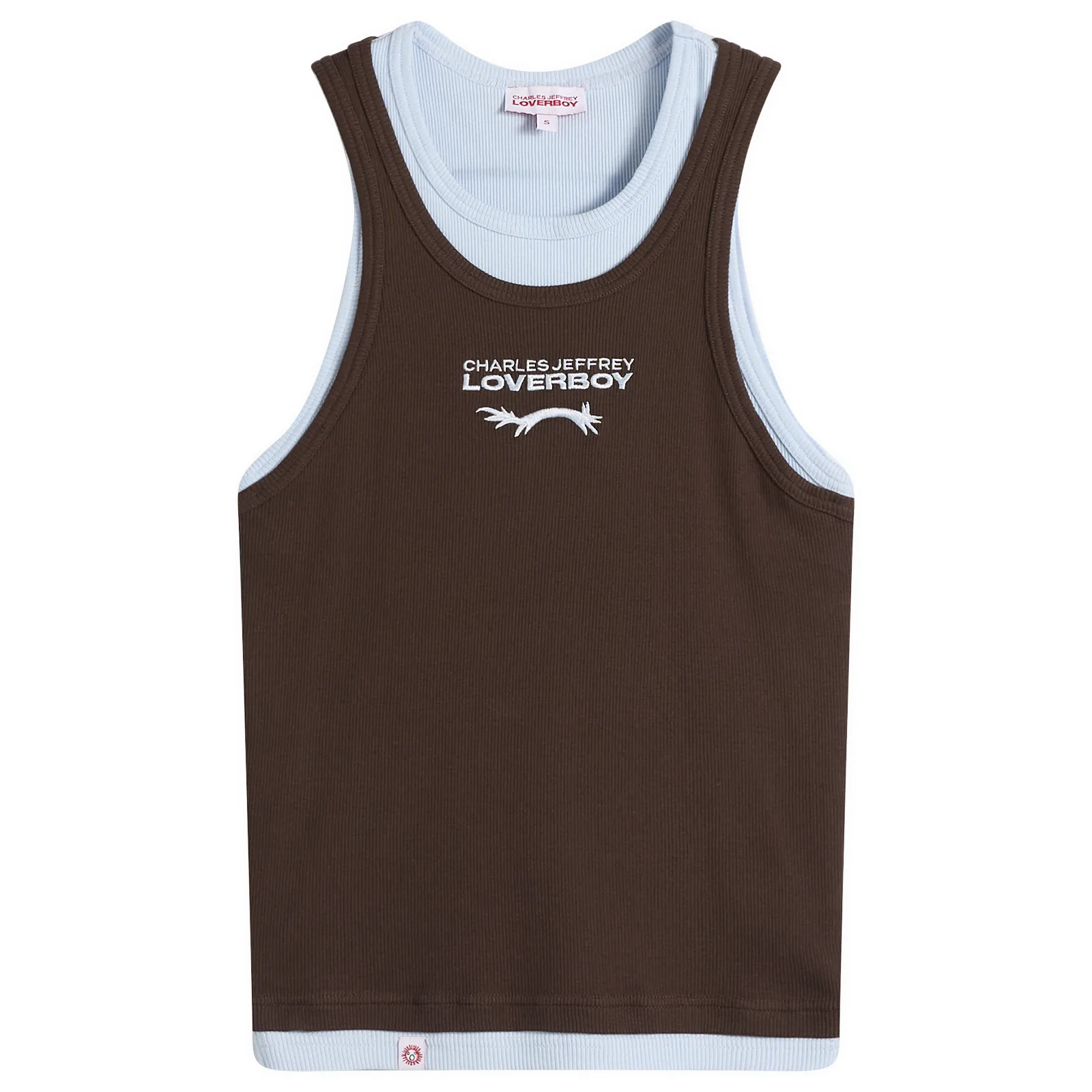 Charles Jeffrey Loverboy Double Logo Tank Top