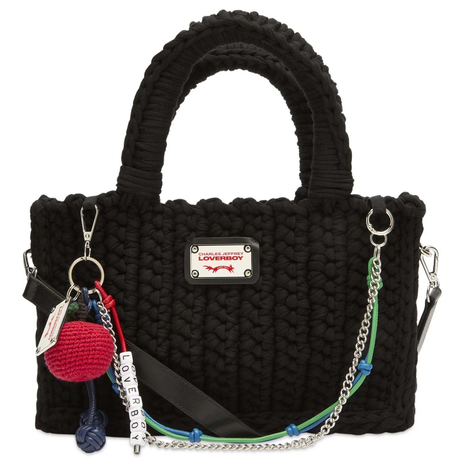 Charles Jeffrey Loverboy Apple Charm Bucket Bag