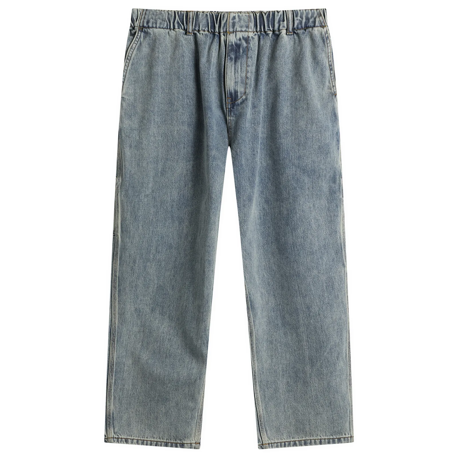 YESEYESEE Comfy Denim Carpenter Pants
