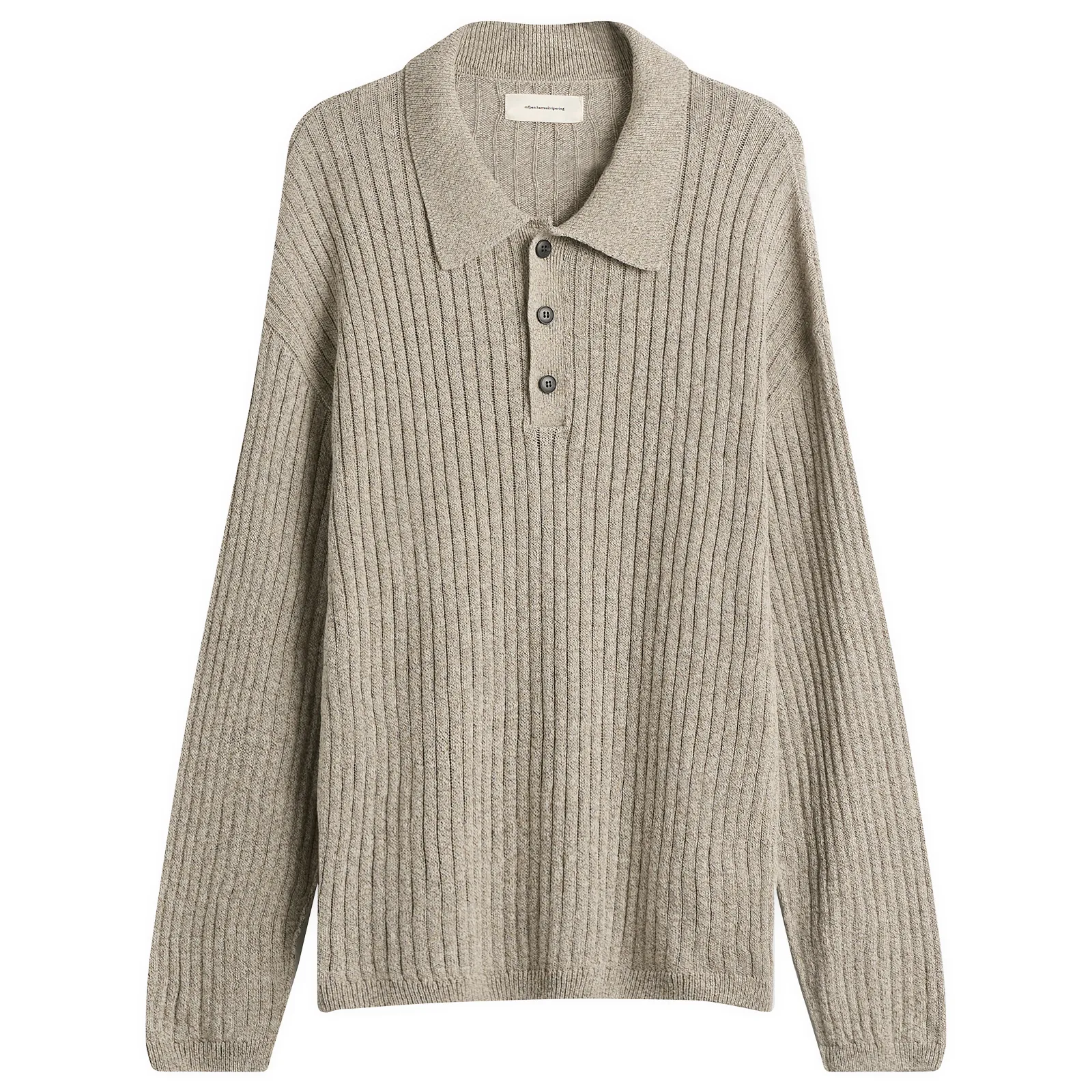 Mfpen Grain Digit Polo Knit