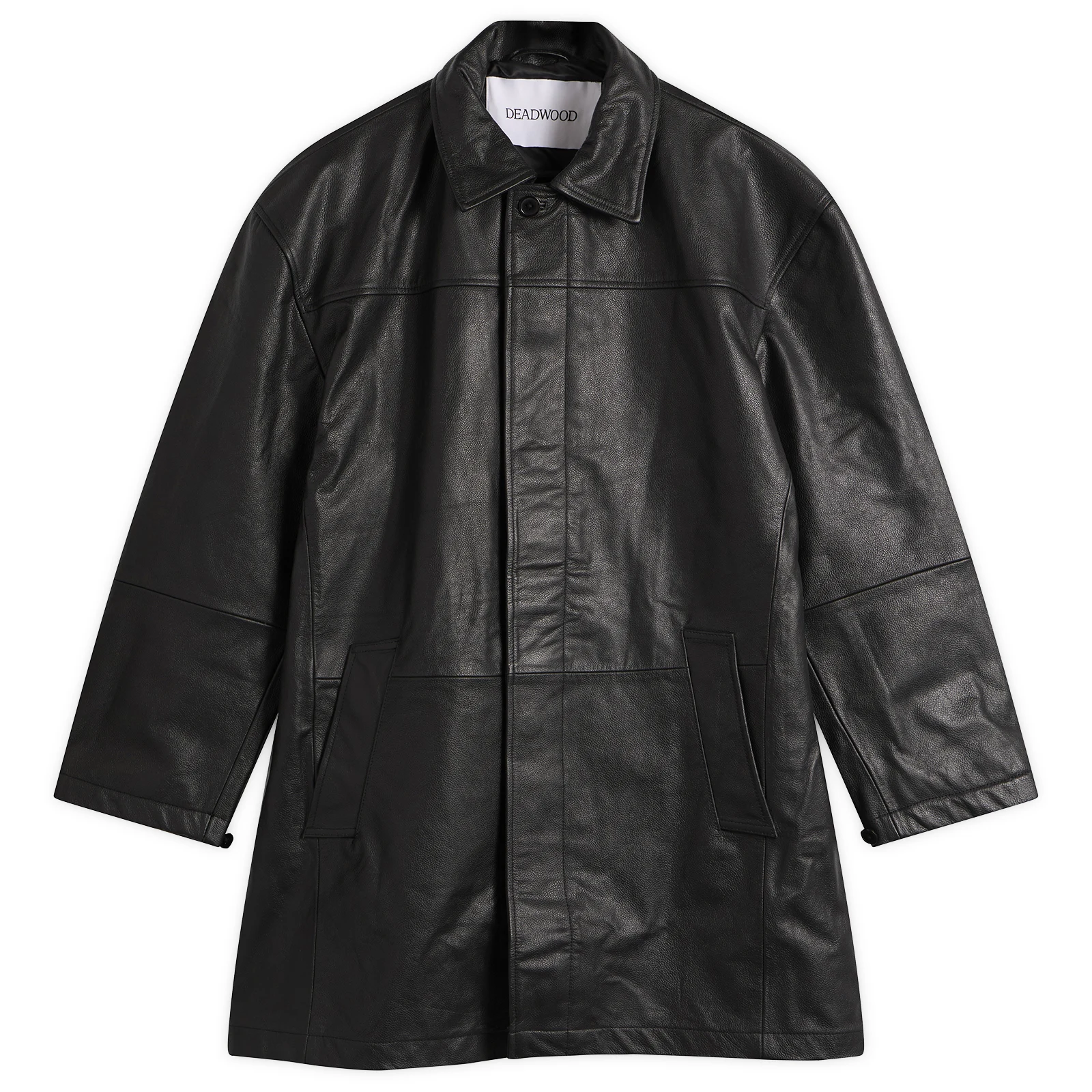 Deadwood Bloke Leather Car Coat