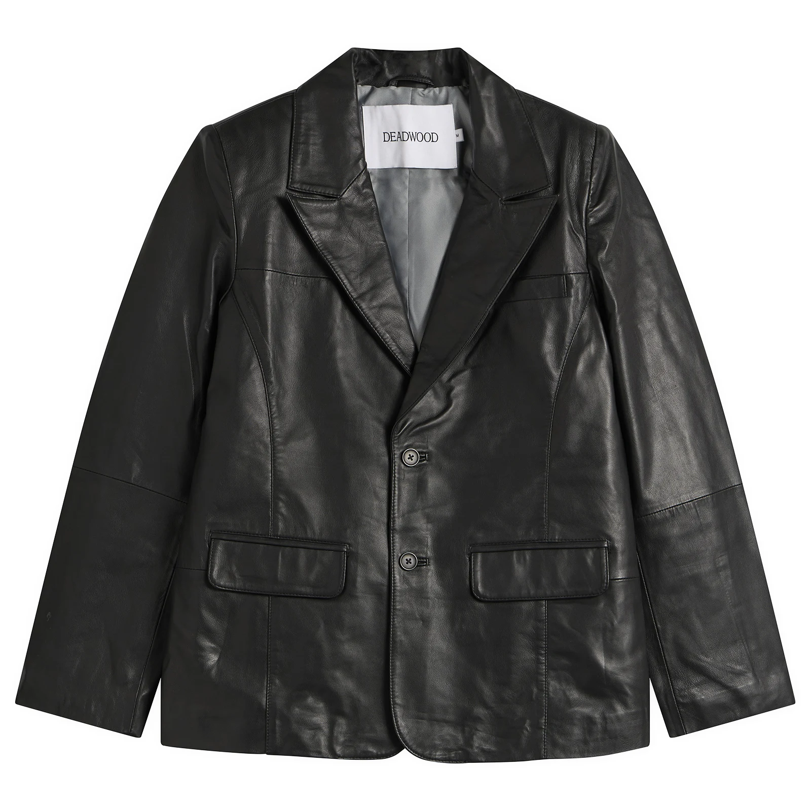 Deadwood Stanley Leather Blazer