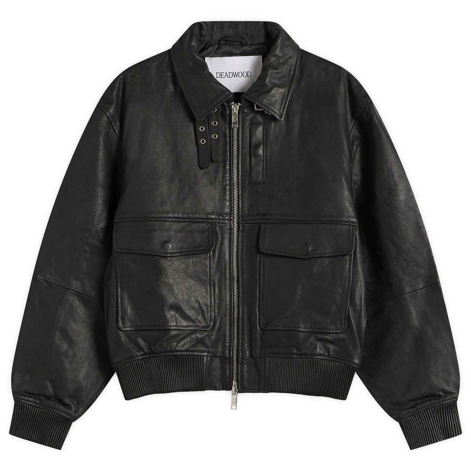 Deadwood Wingman Leather Bomber