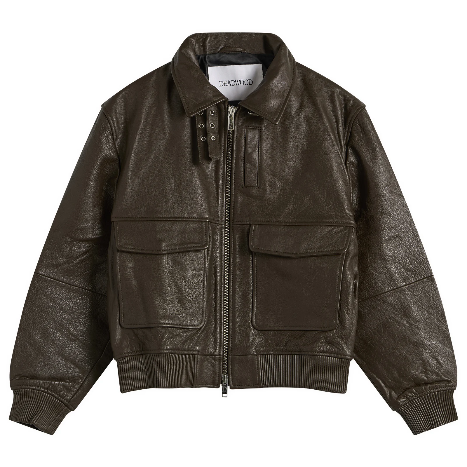 Deadwood Wingman Leather Bomber