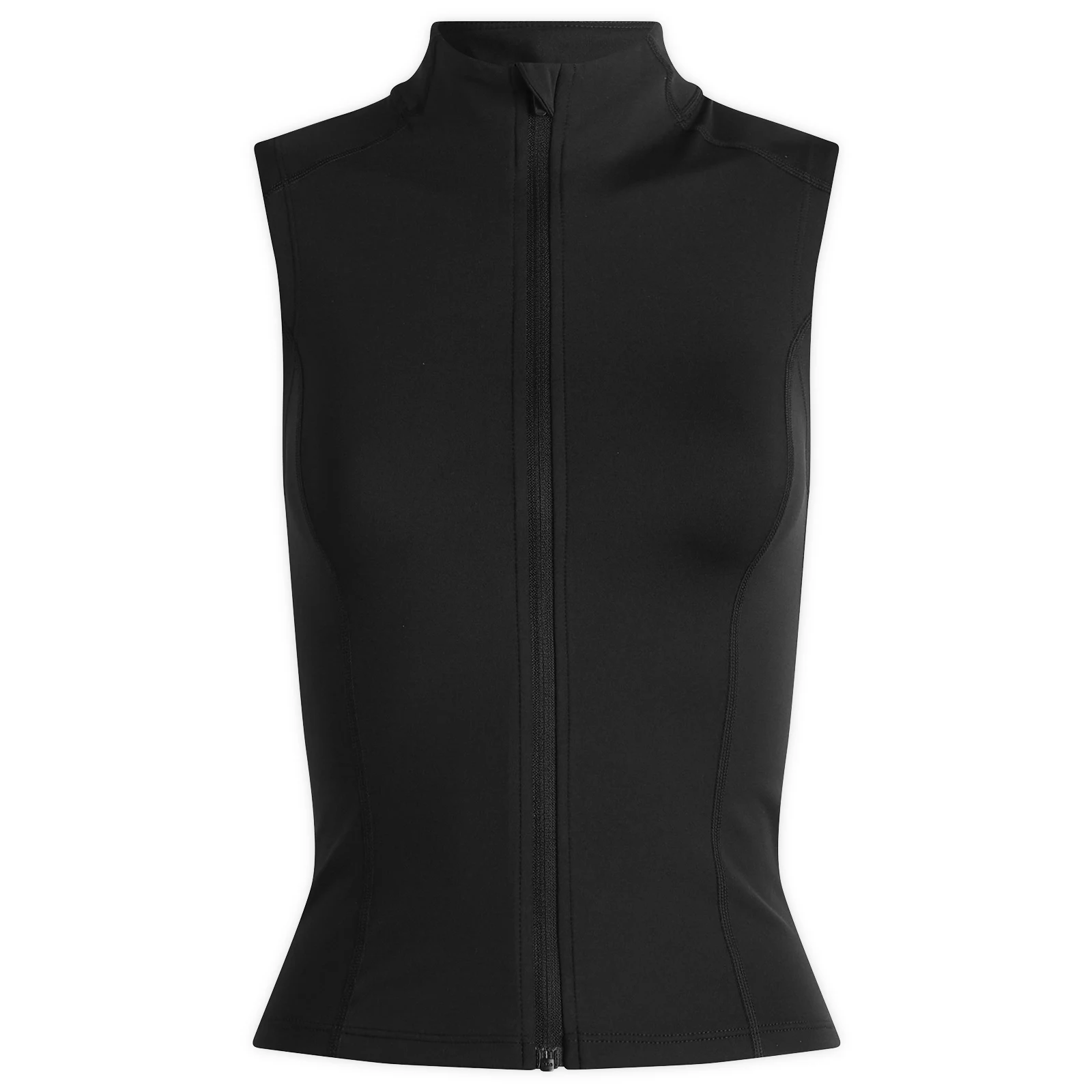 TALA Skinluxe Sleeveless Zip Through Running Top