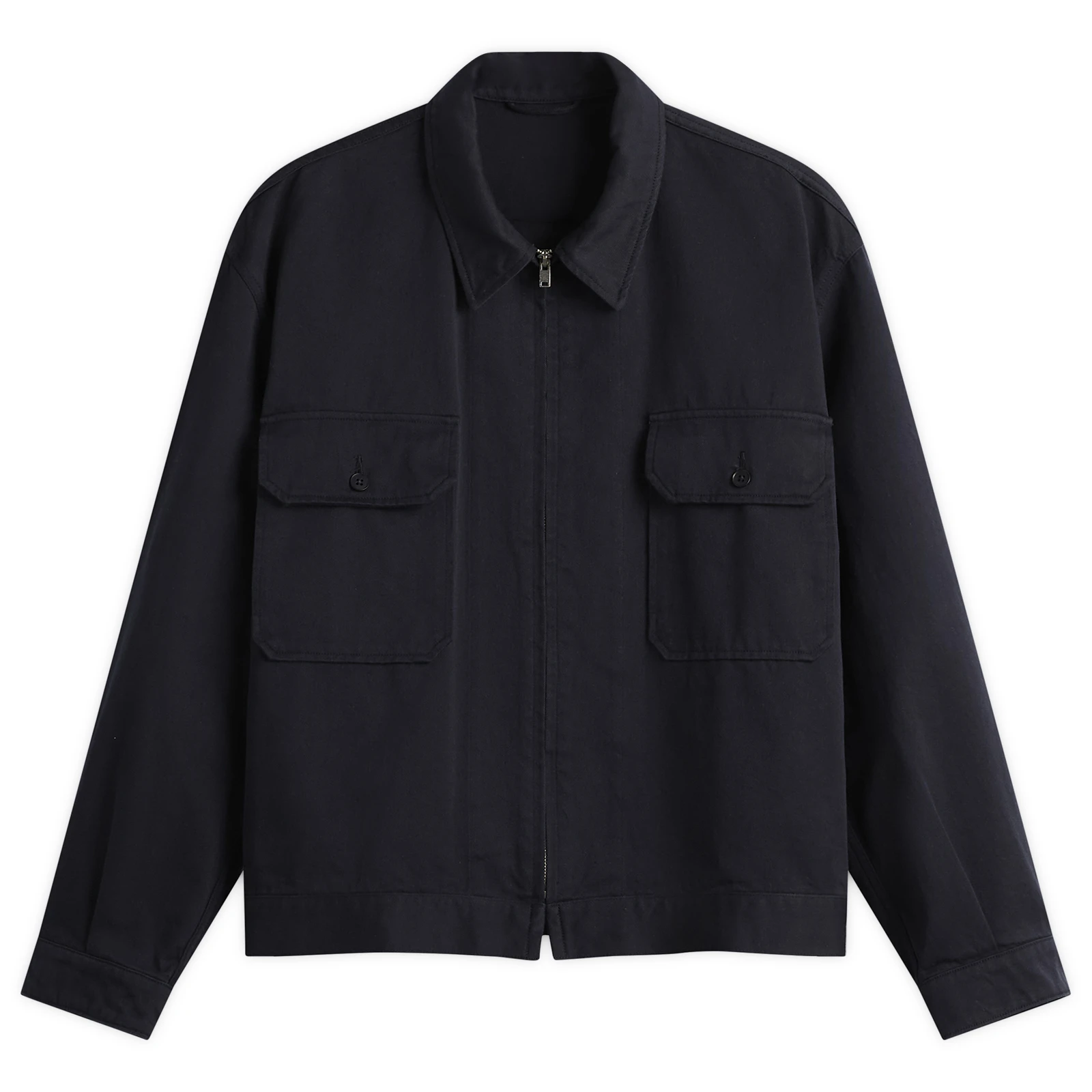 Kaptain Sunshine Navy Zip Jacket