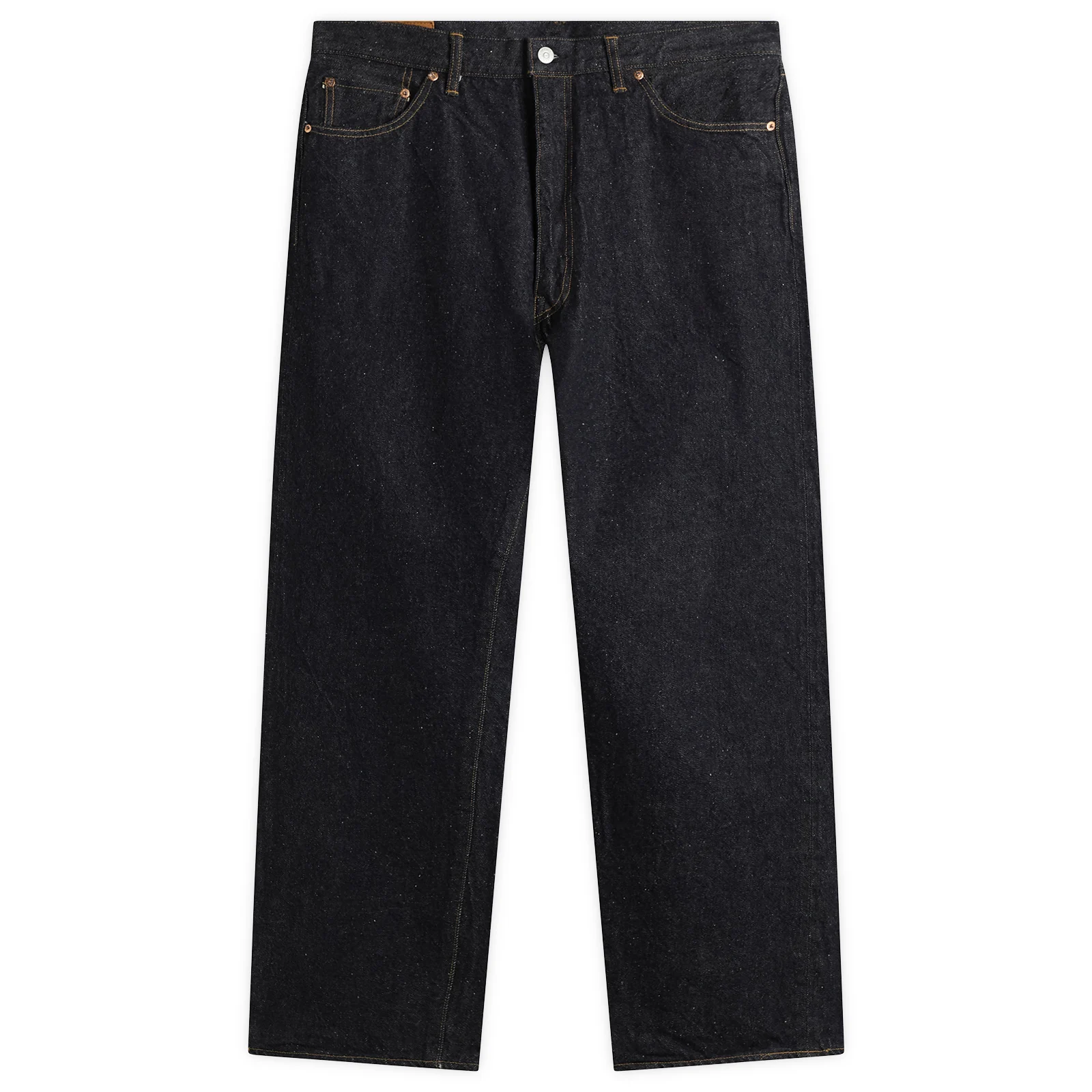 Kaptain Sunshine Indigo Wash Denim Straight Leg Jeans