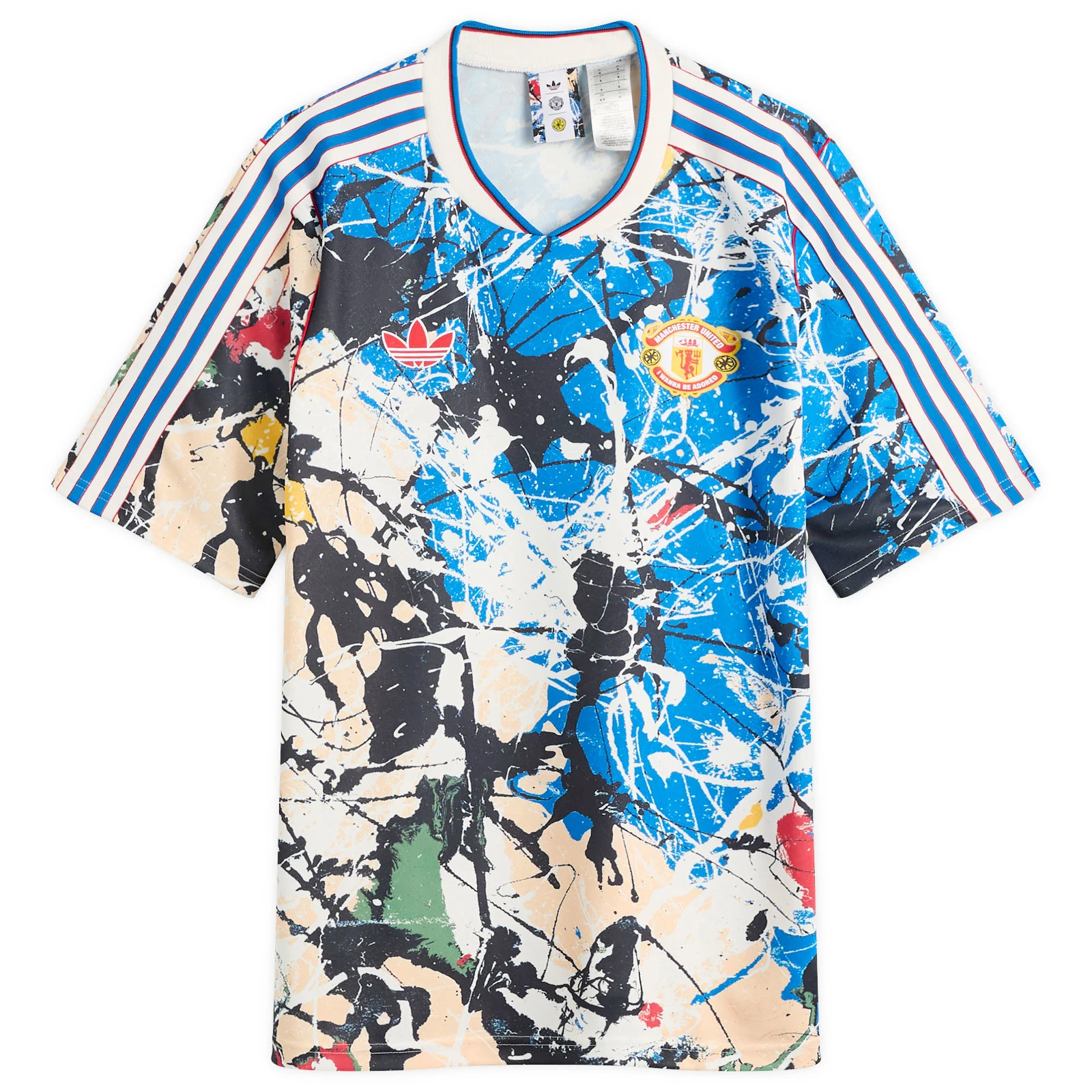 Adidas x Stone Roses  Manchester United Jersey Top