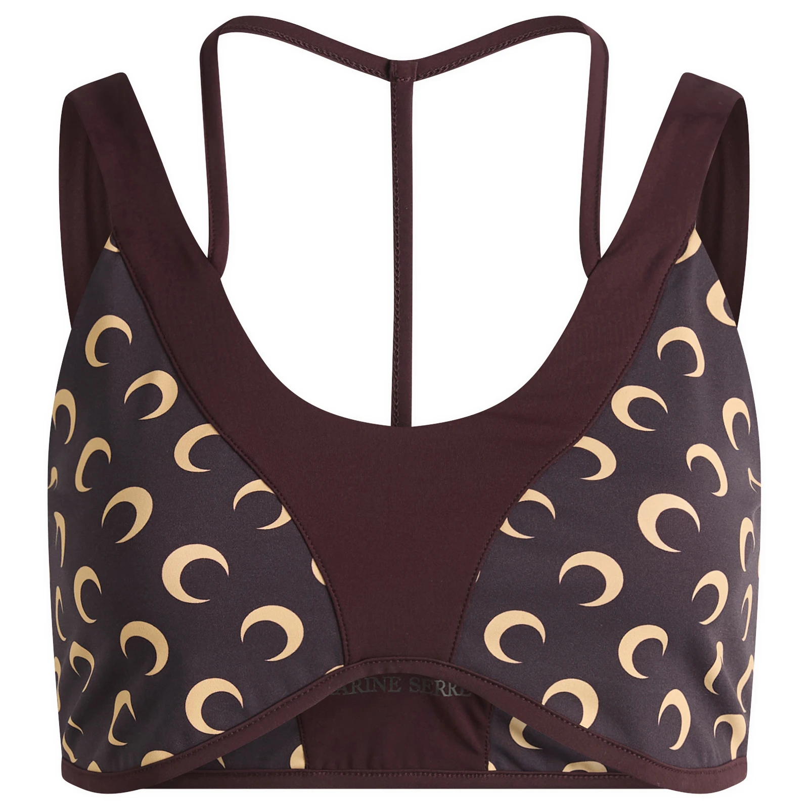 Marine Serre Athleisure Yoga Bra Top
