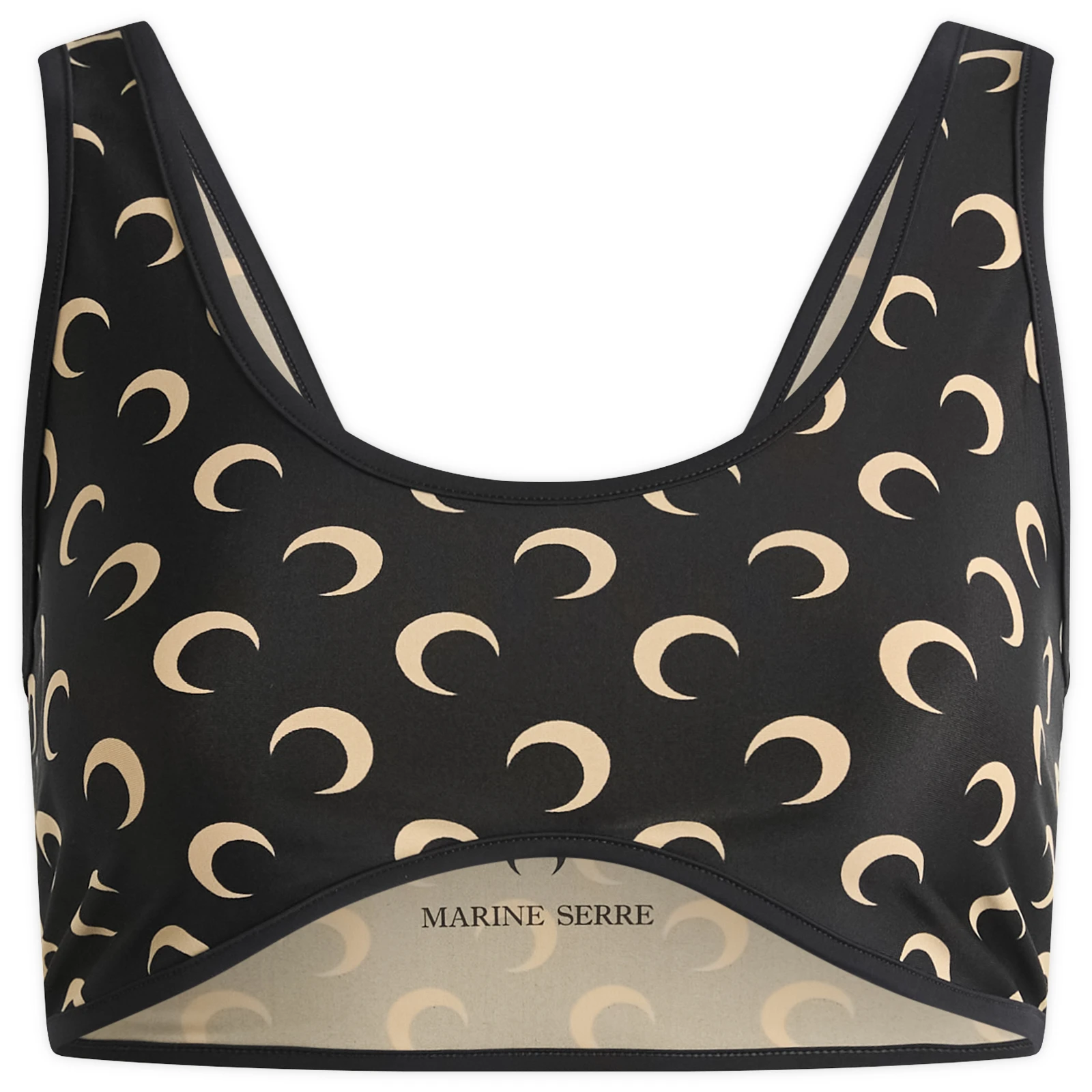 Marine Serre Moon Printed Bra