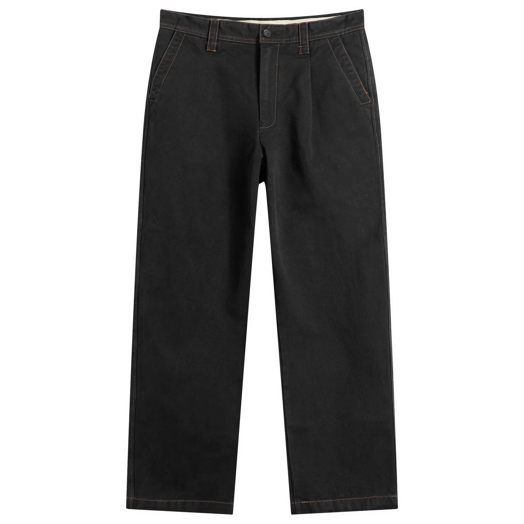 Bound Heavy Canvas Workwear Trousers